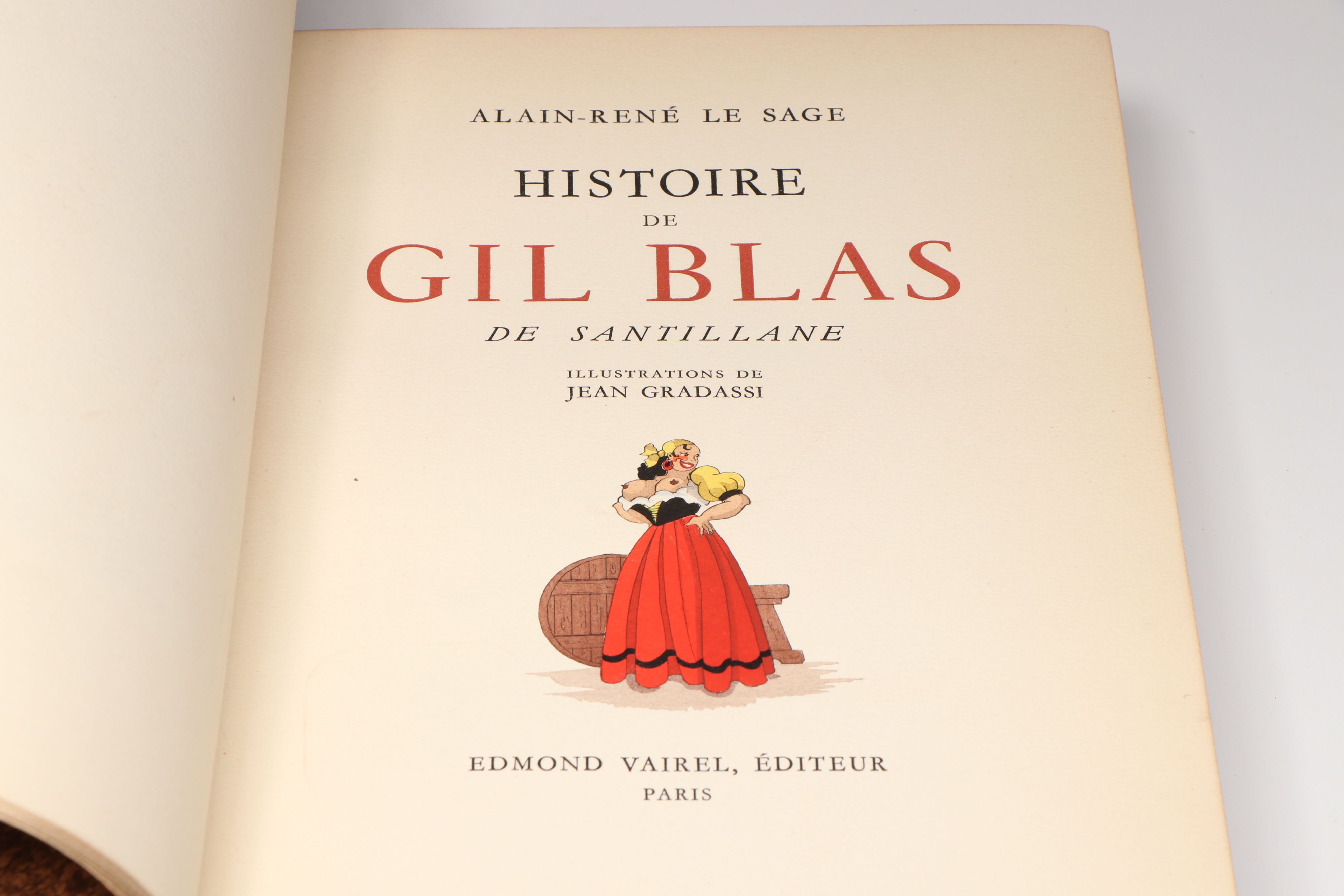 Illustrated "Gil Blas De Santillane" with "Works of Baudelaire" Full Sets
