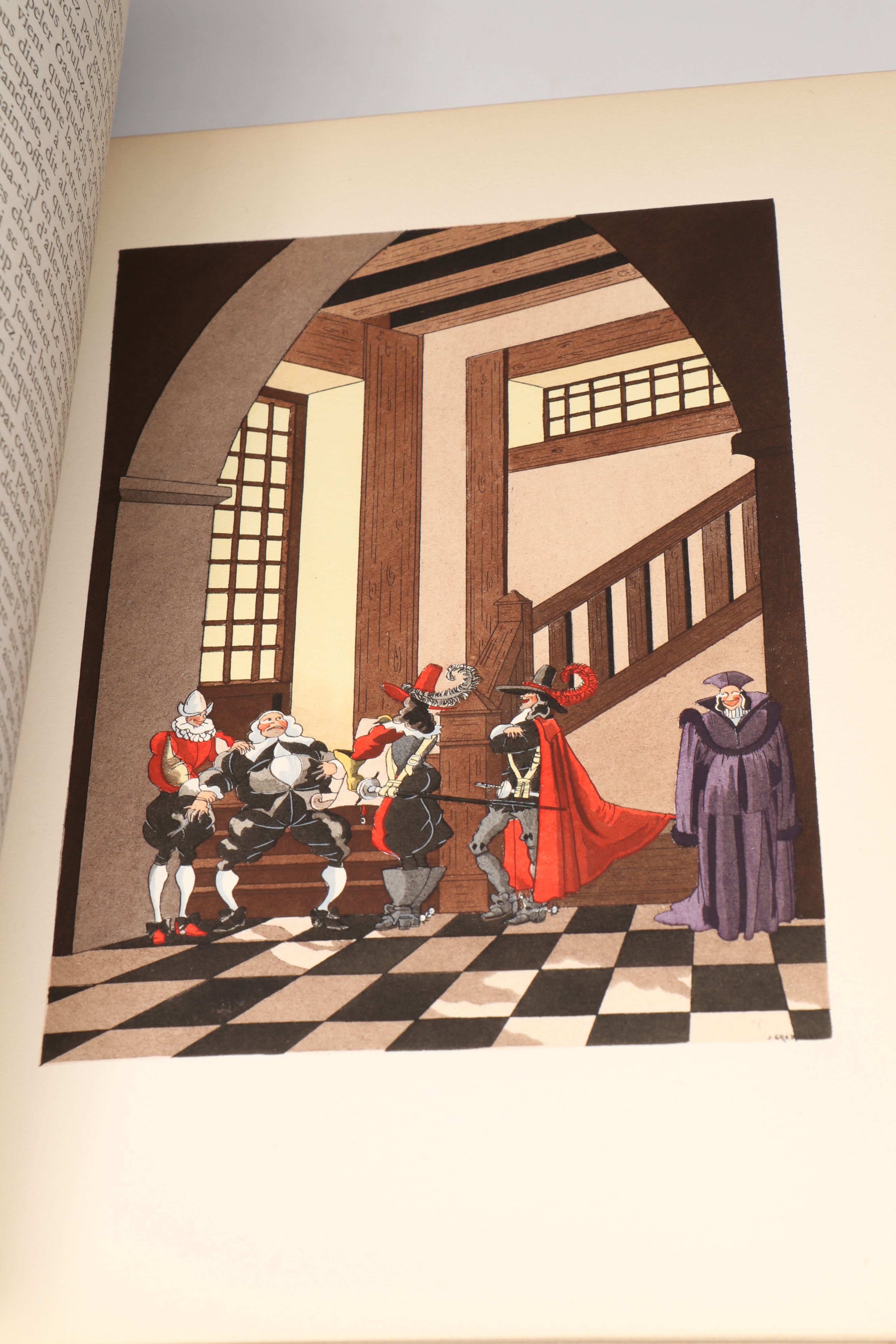 Illustrated "Gil Blas De Santillane" with "Works of Baudelaire" Full Sets