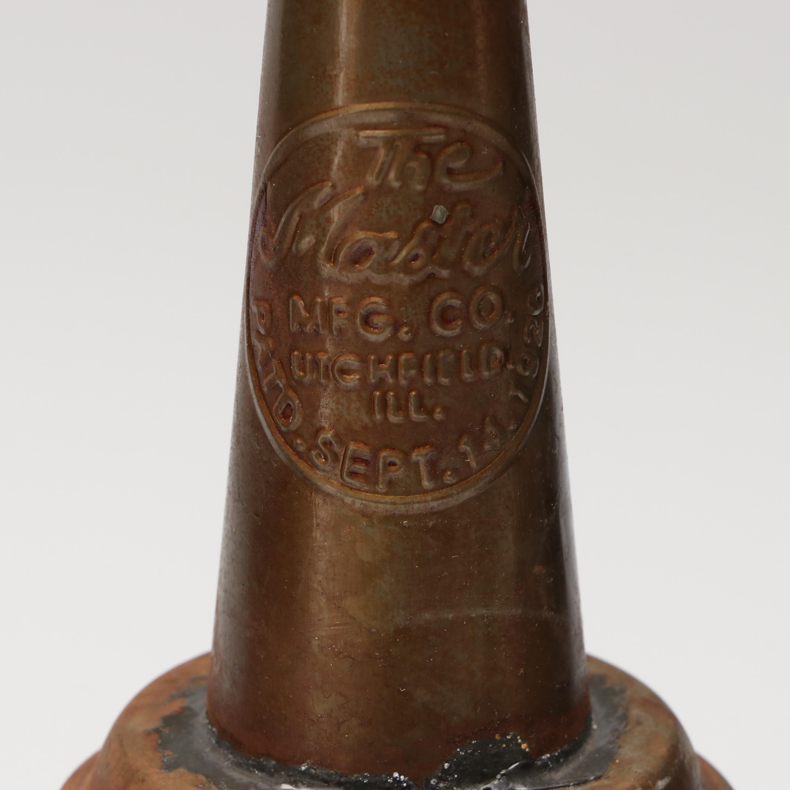 Atlantic, Polly and Other Glass Motor Oil Bottles