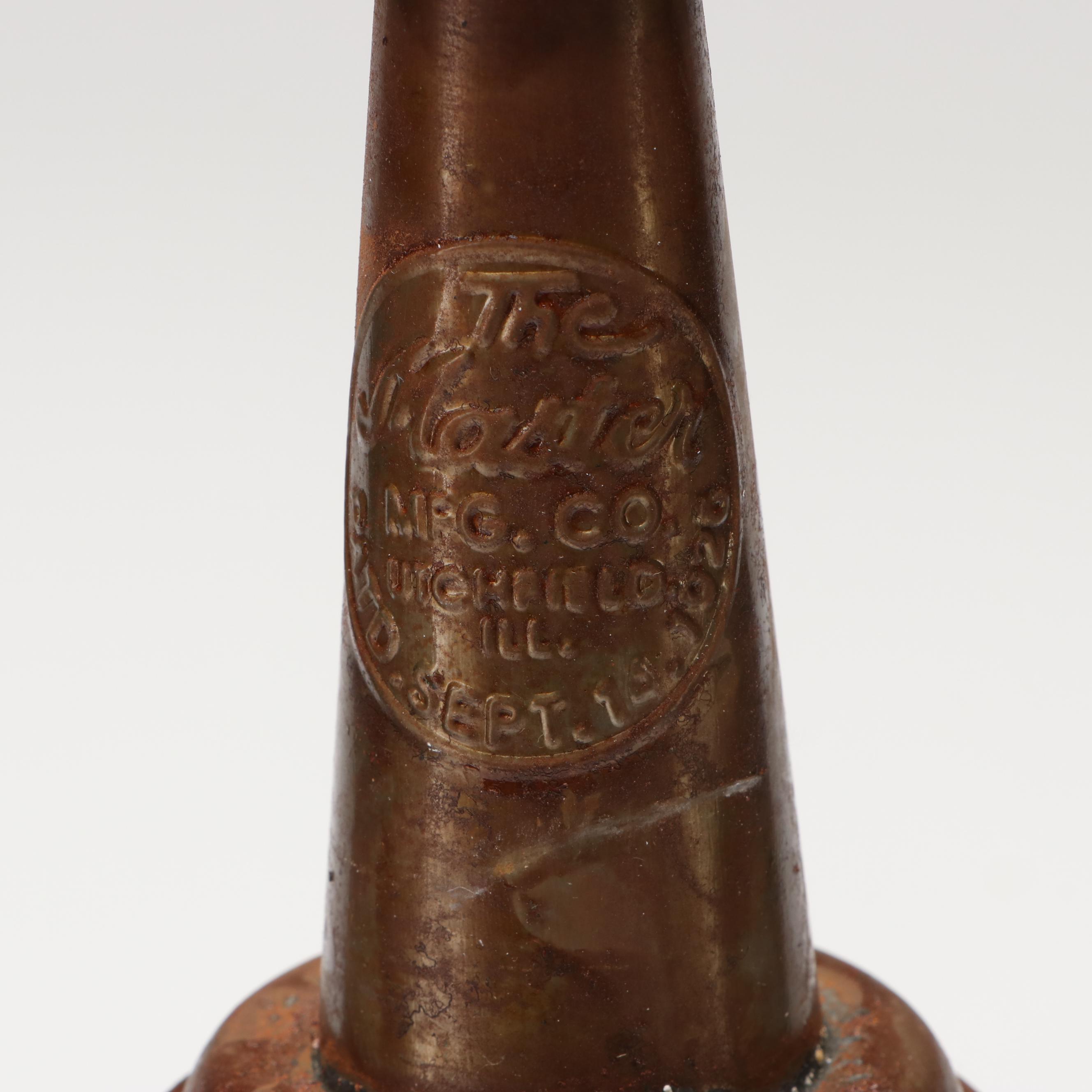 Atlantic, Polly and Other Glass Motor Oil Bottles