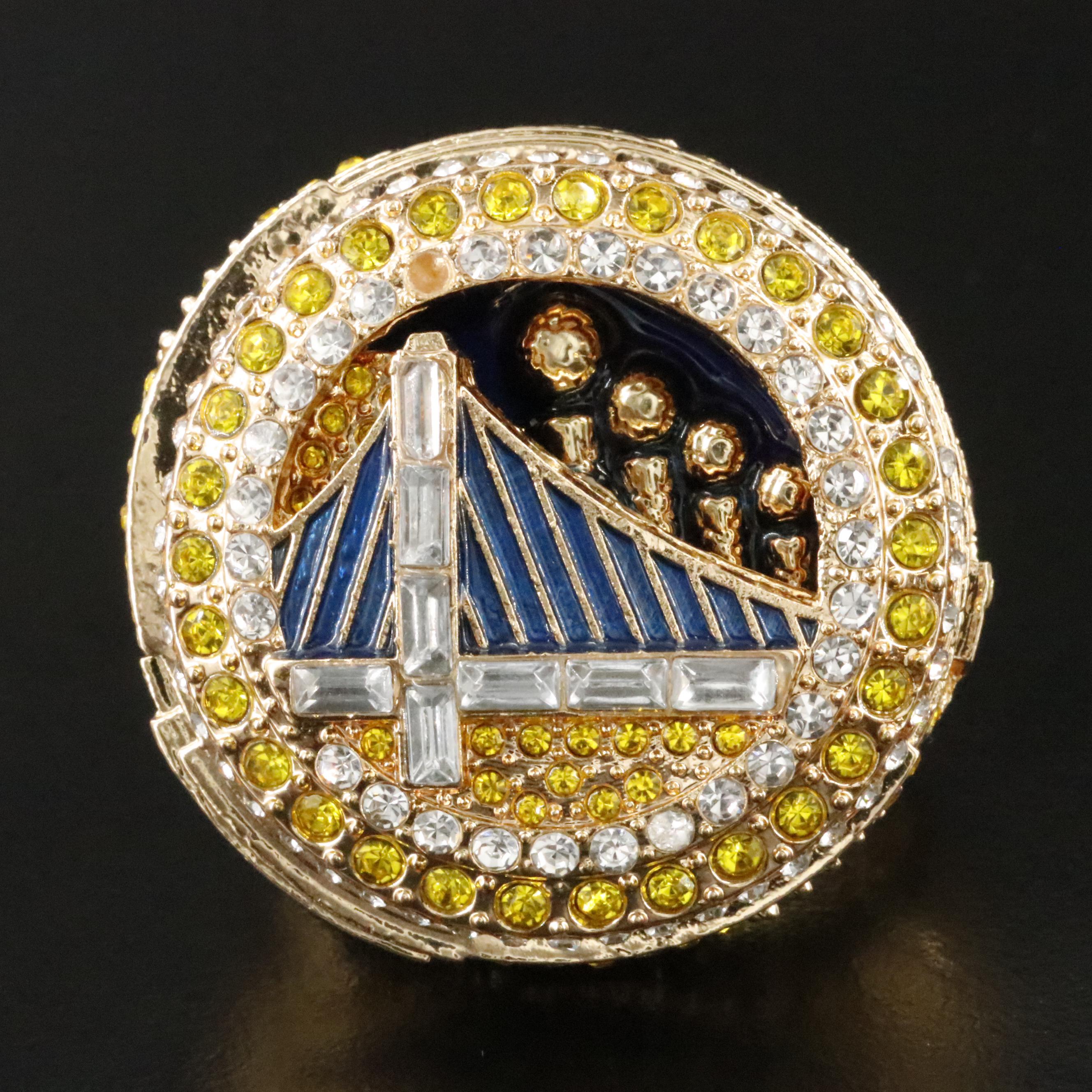 Replica Championship Basketball and Football Rings