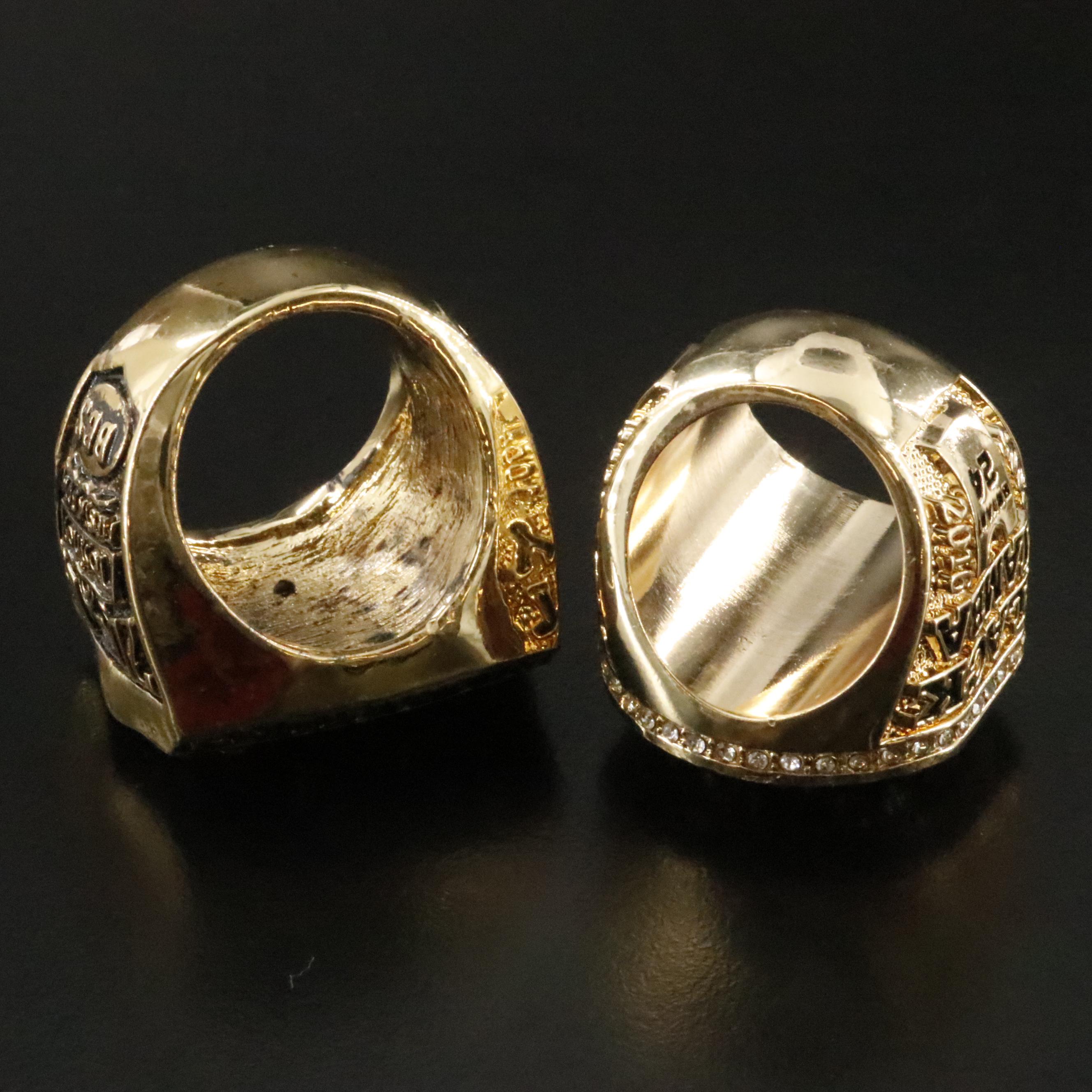 Replica Championship Basketball and Football Rings