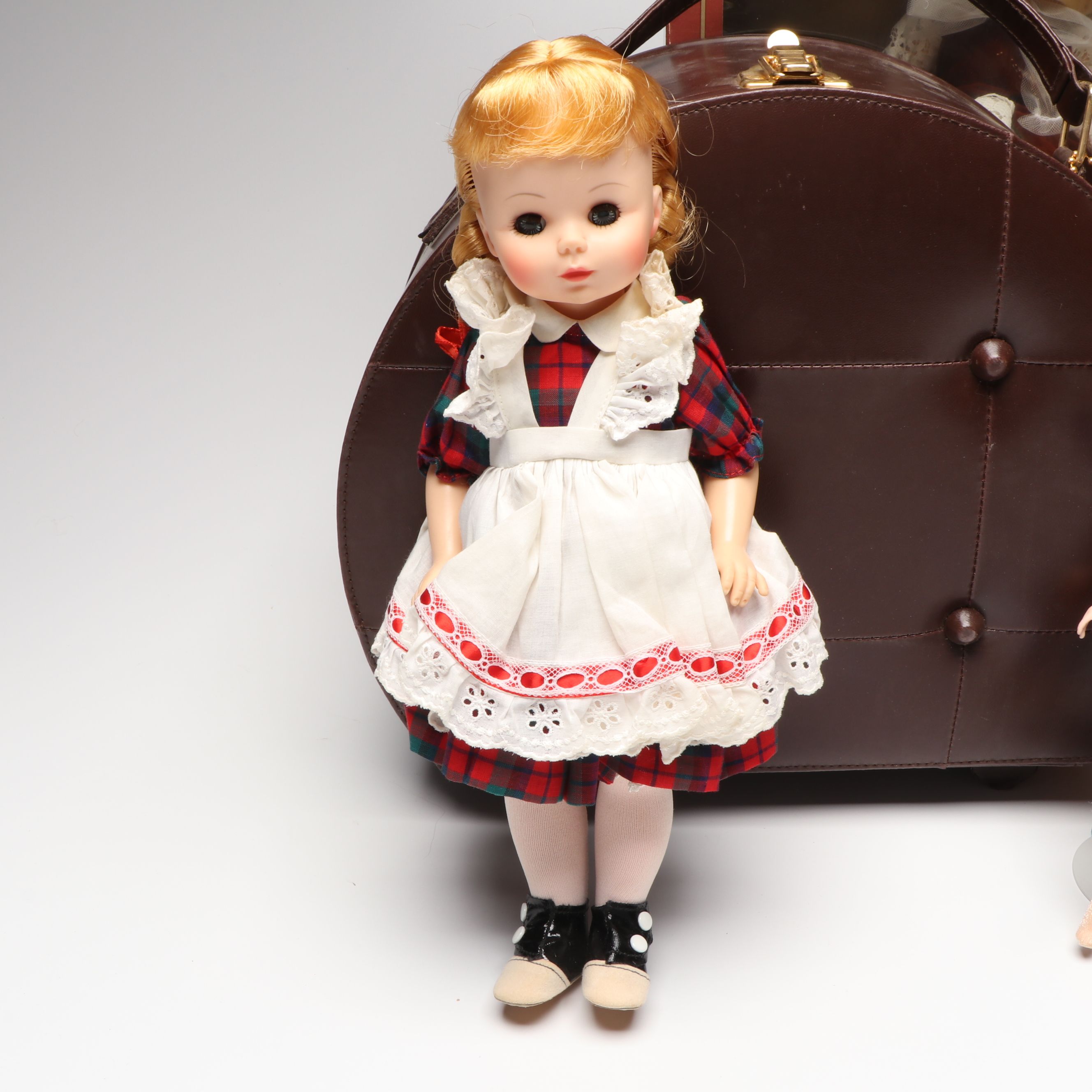 Madame Alexander Cisette Trunk Set with Shirley Temple and More Dolls