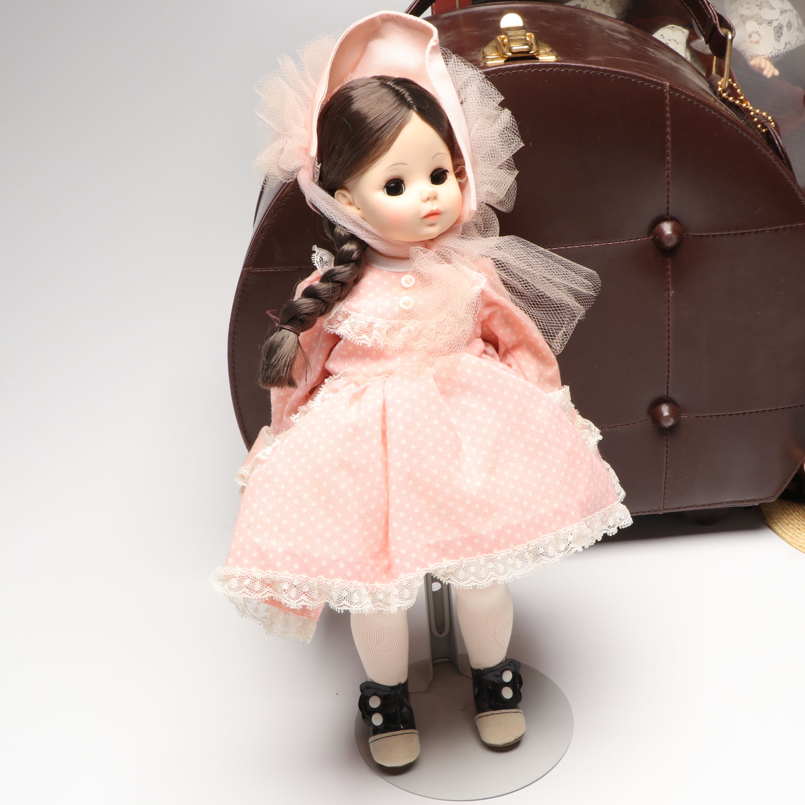 Madame Alexander Cisette Trunk Set with Shirley Temple and More Dolls