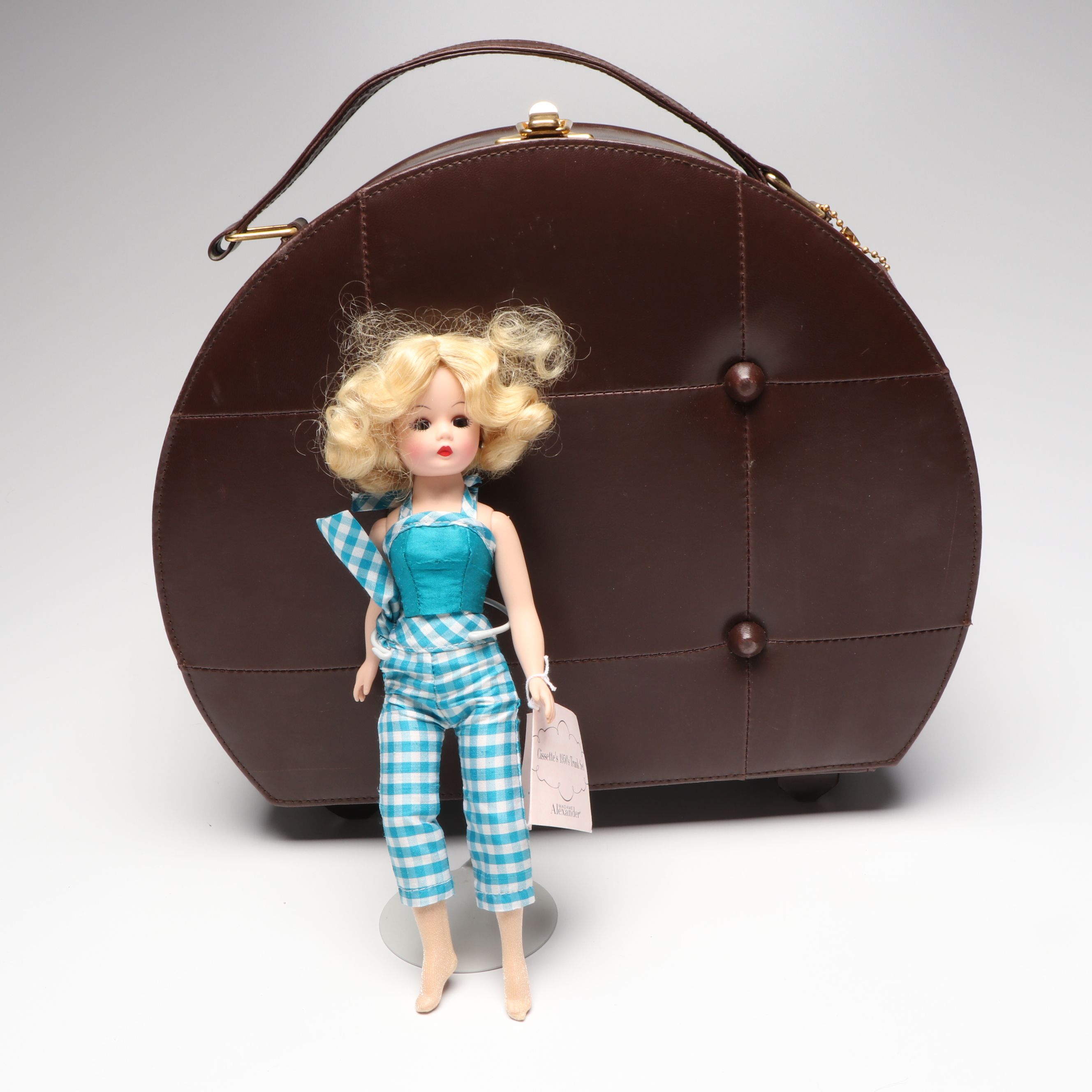 Madame Alexander Cisette Trunk Set with Shirley Temple and More Dolls