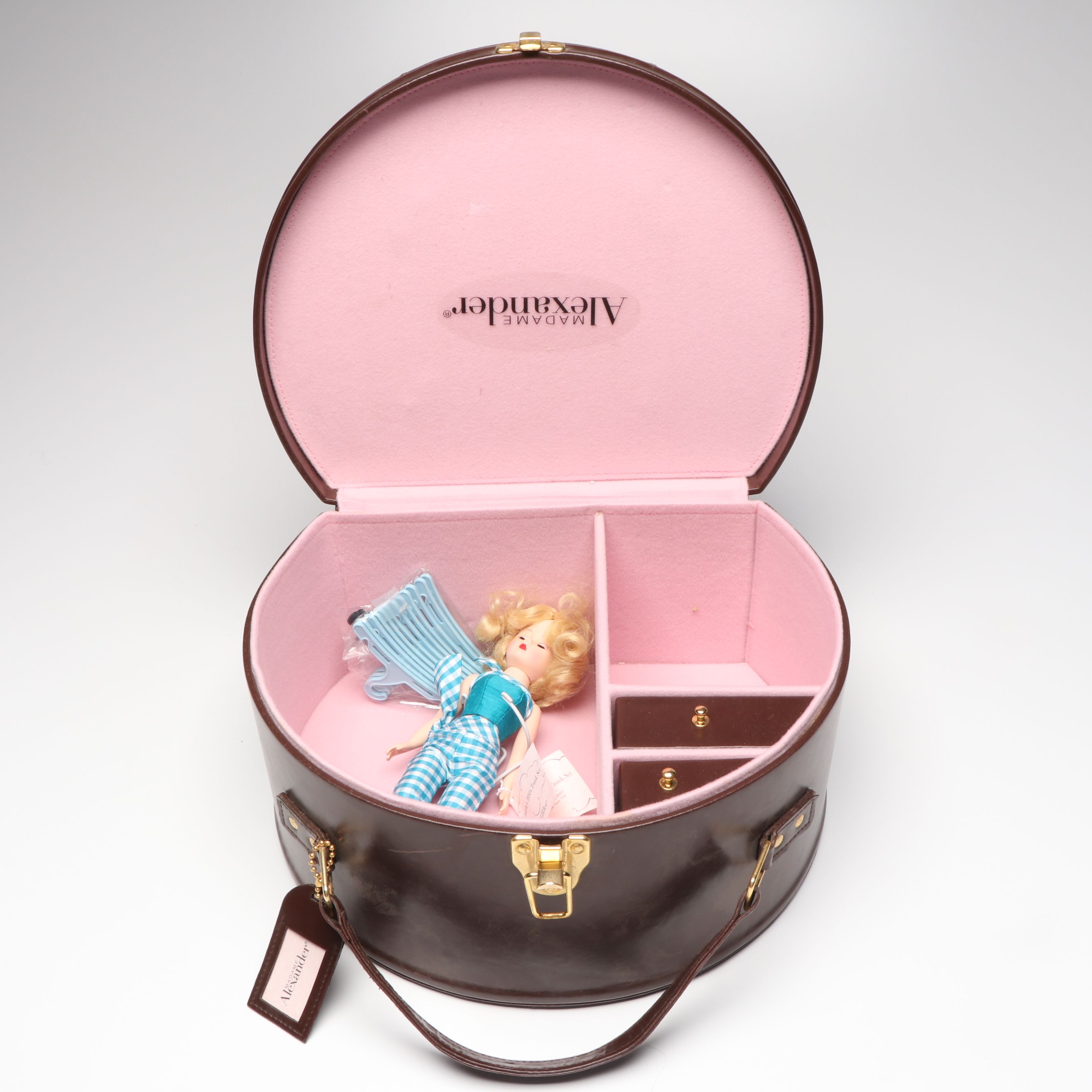 Madame Alexander Cisette Trunk Set with Shirley Temple and More Dolls