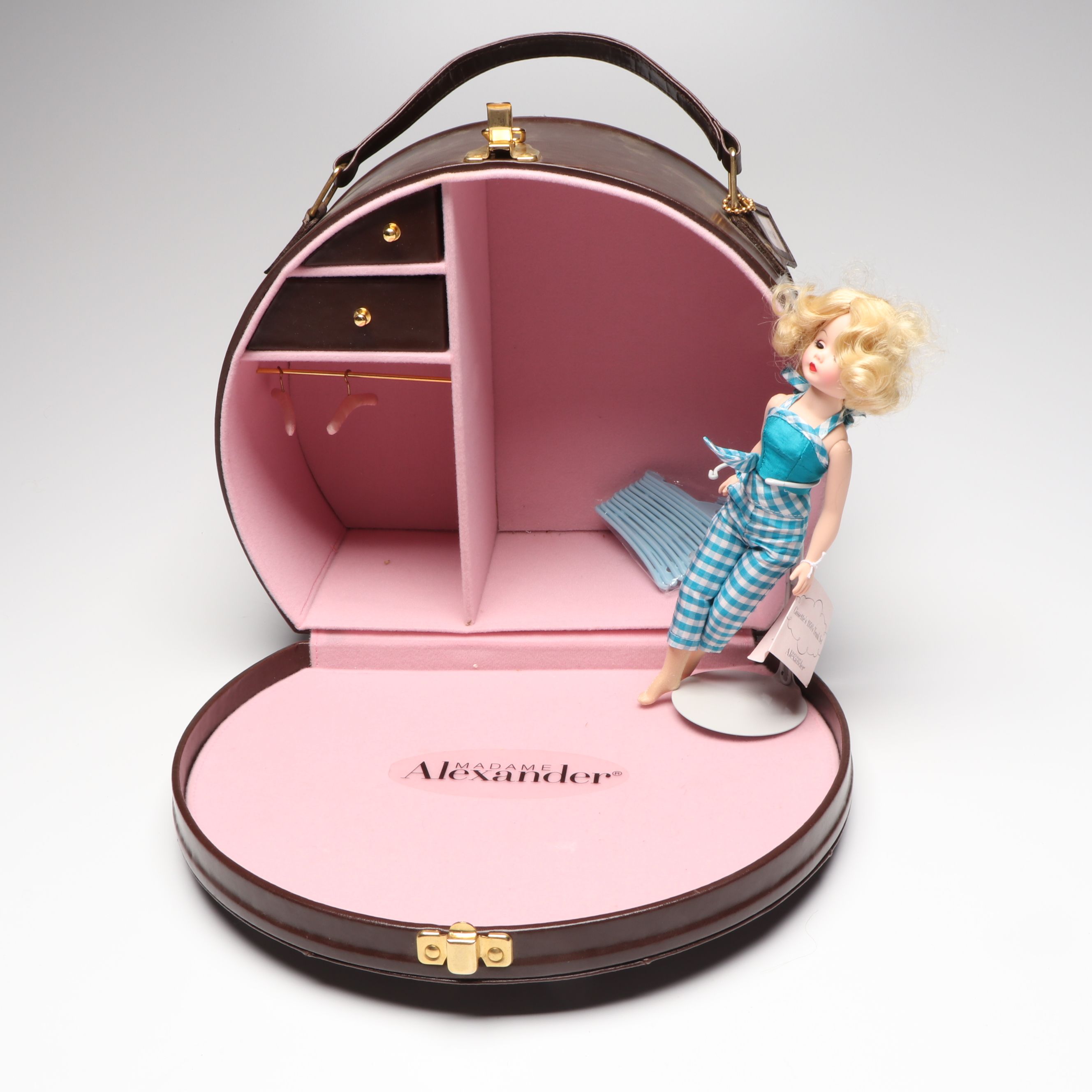 Madame Alexander Cisette Trunk Set with Shirley Temple and More Dolls