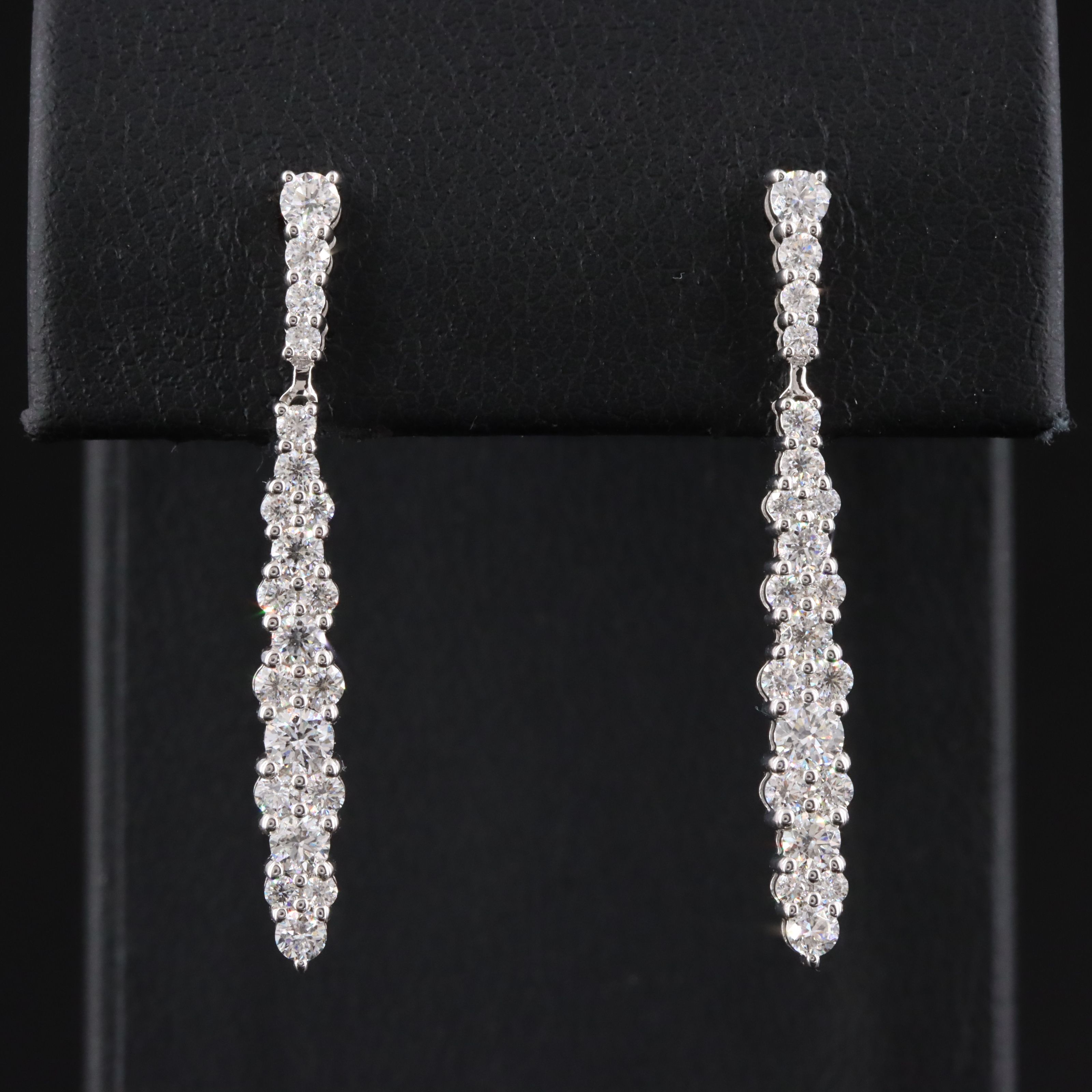 10K 0.53 CTW Diamond Drop Earrings