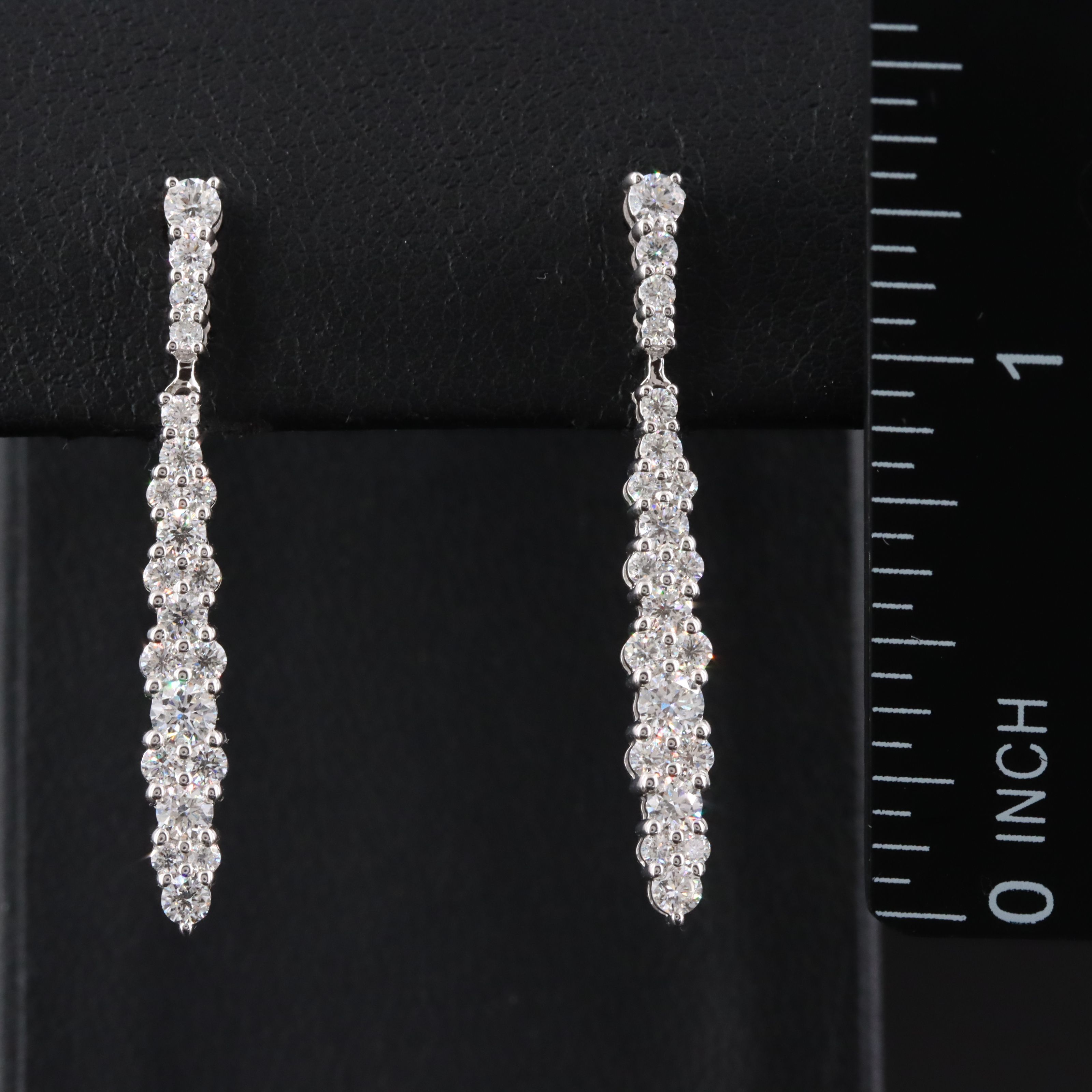10K 0.53 CTW Diamond Drop Earrings