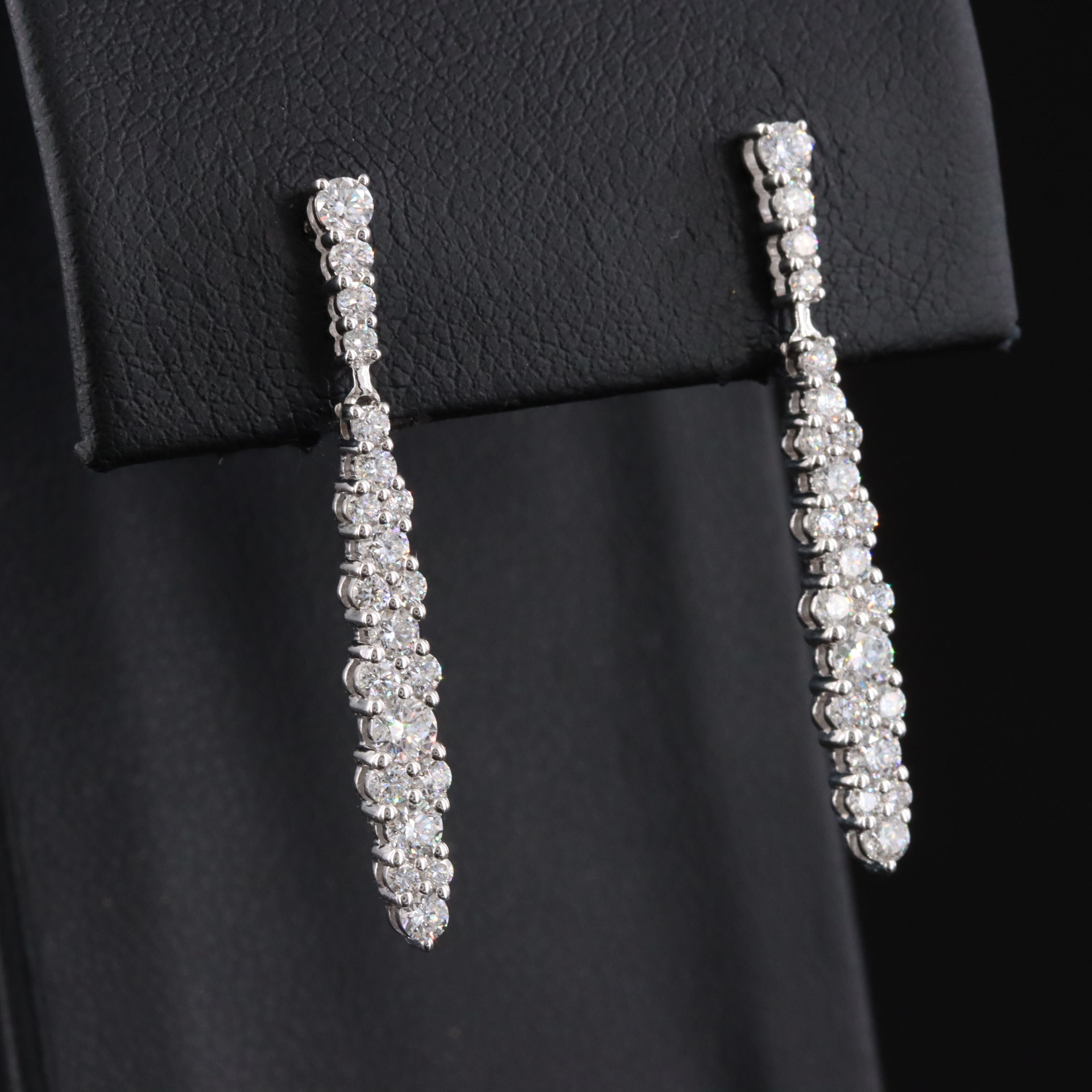 10K 0.53 CTW Diamond Drop Earrings