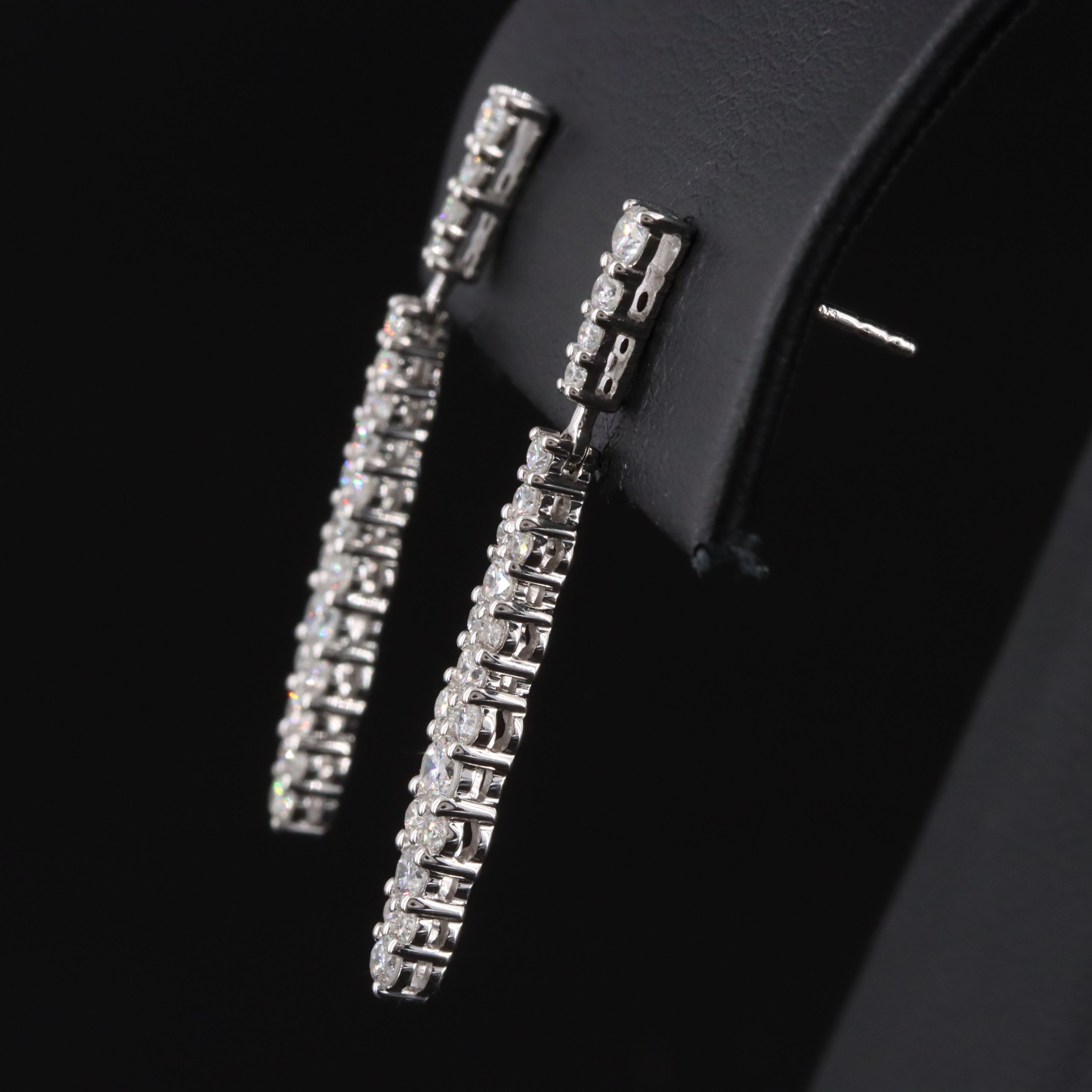 10K 0.53 CTW Diamond Drop Earrings
