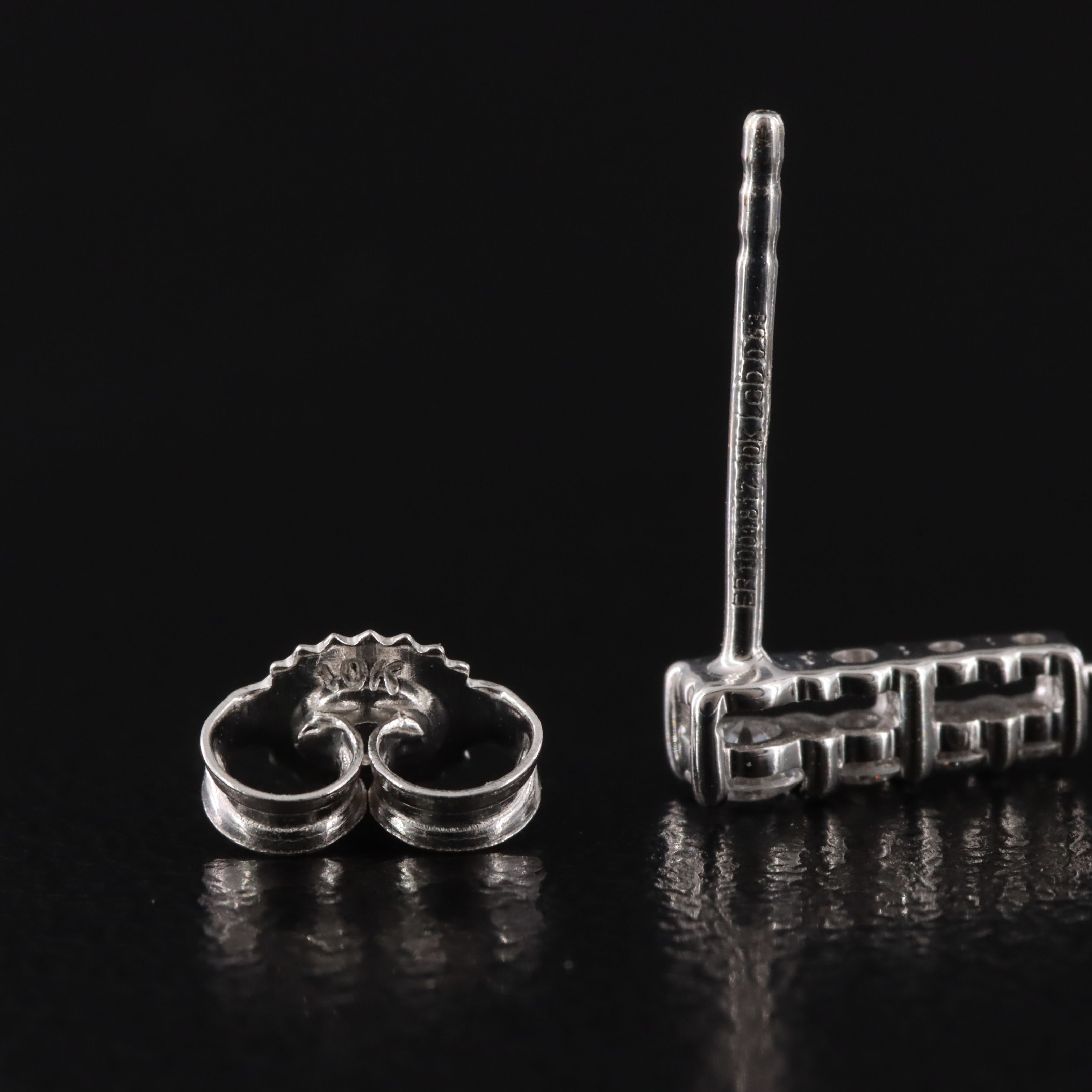 10K 0.53 CTW Diamond Drop Earrings