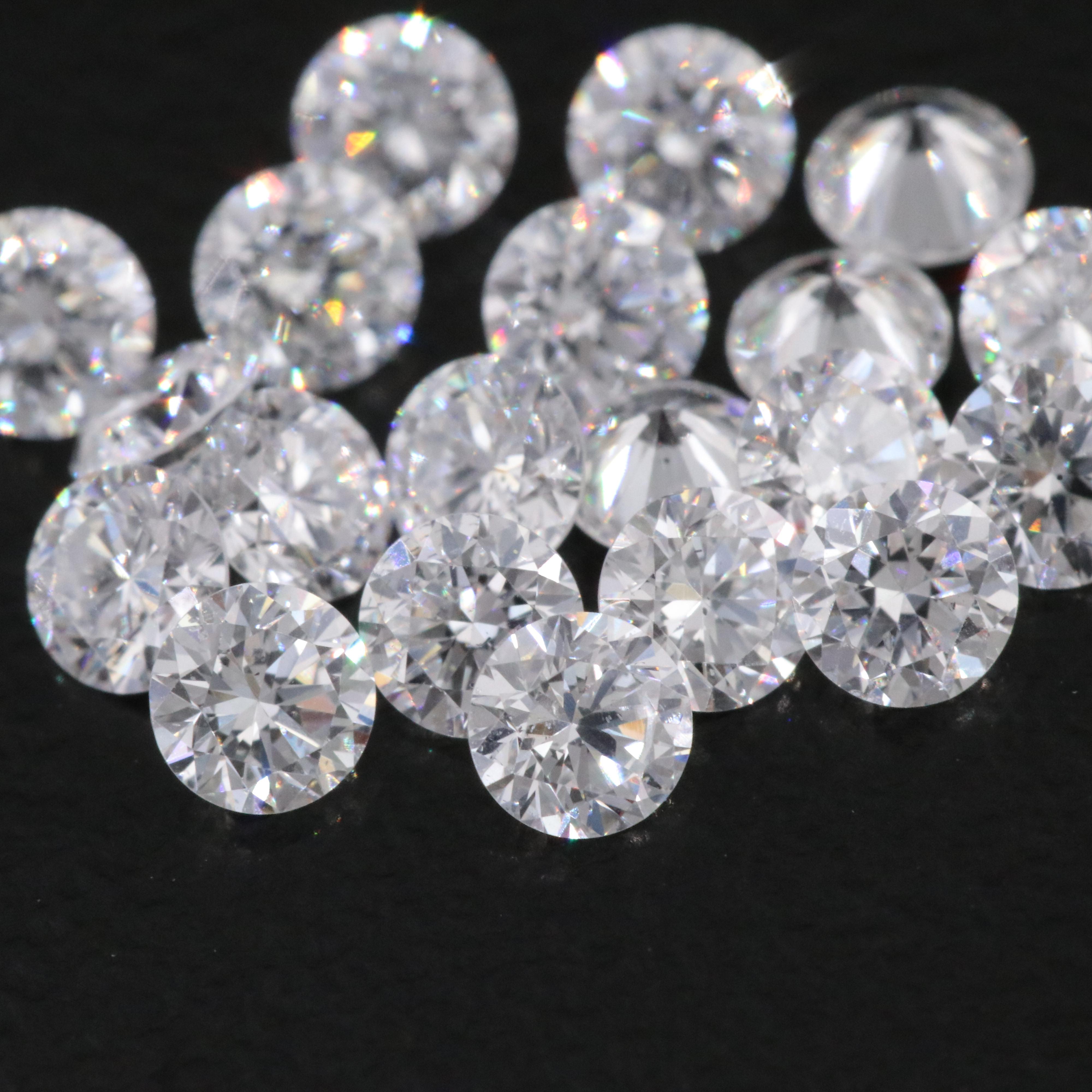 Loose 2.23 CTW Lab Grown Diamond Lot