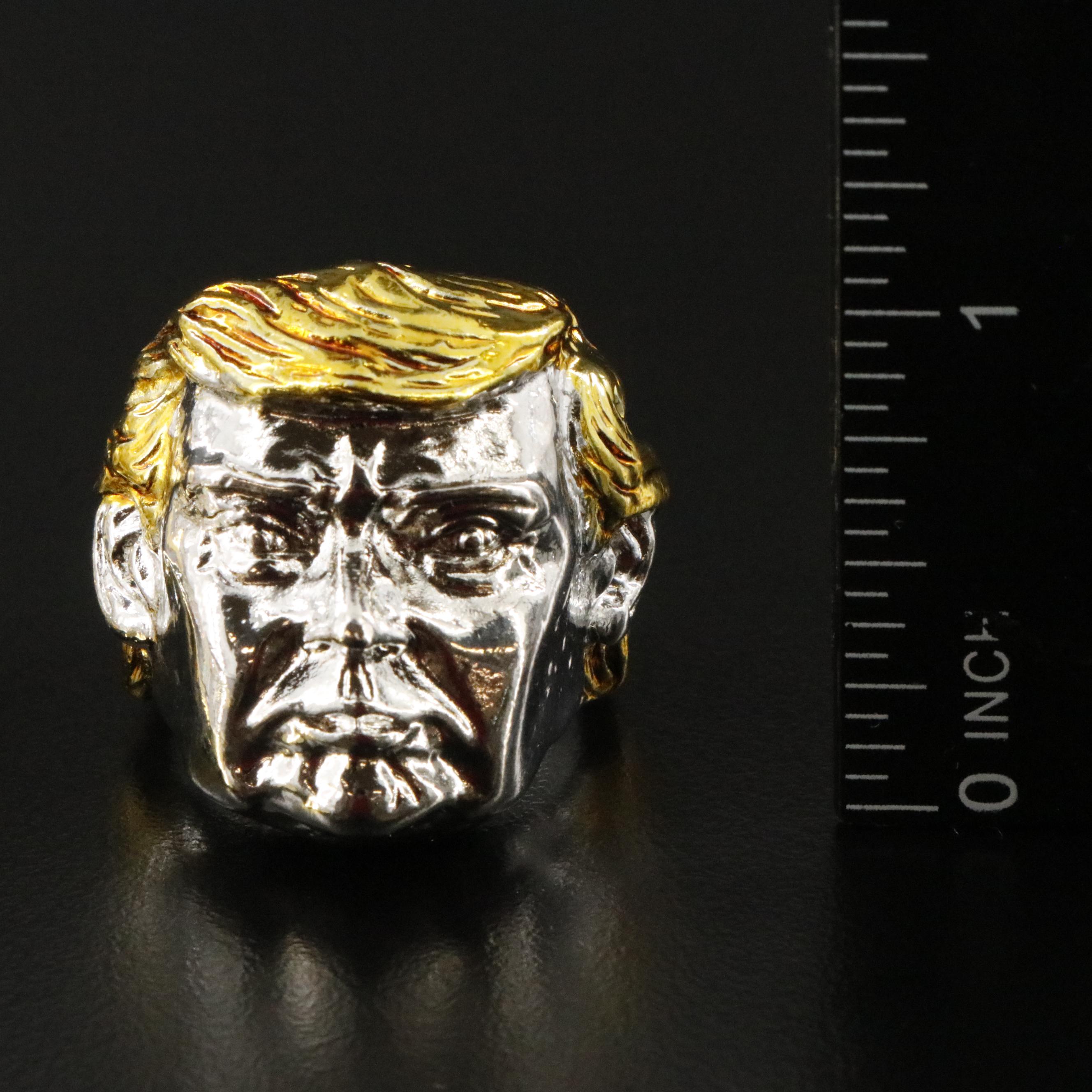 Donald Trump Ring and "Trump 2024" Pendant