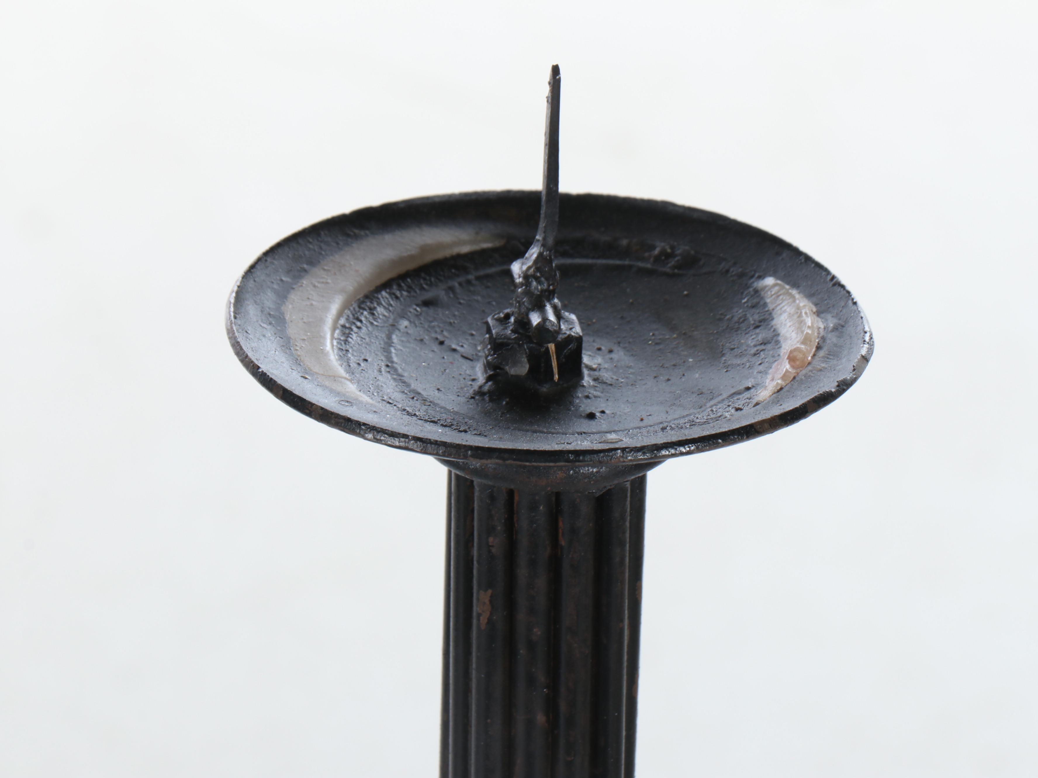 Tripod Pillar Metal Candle Holders