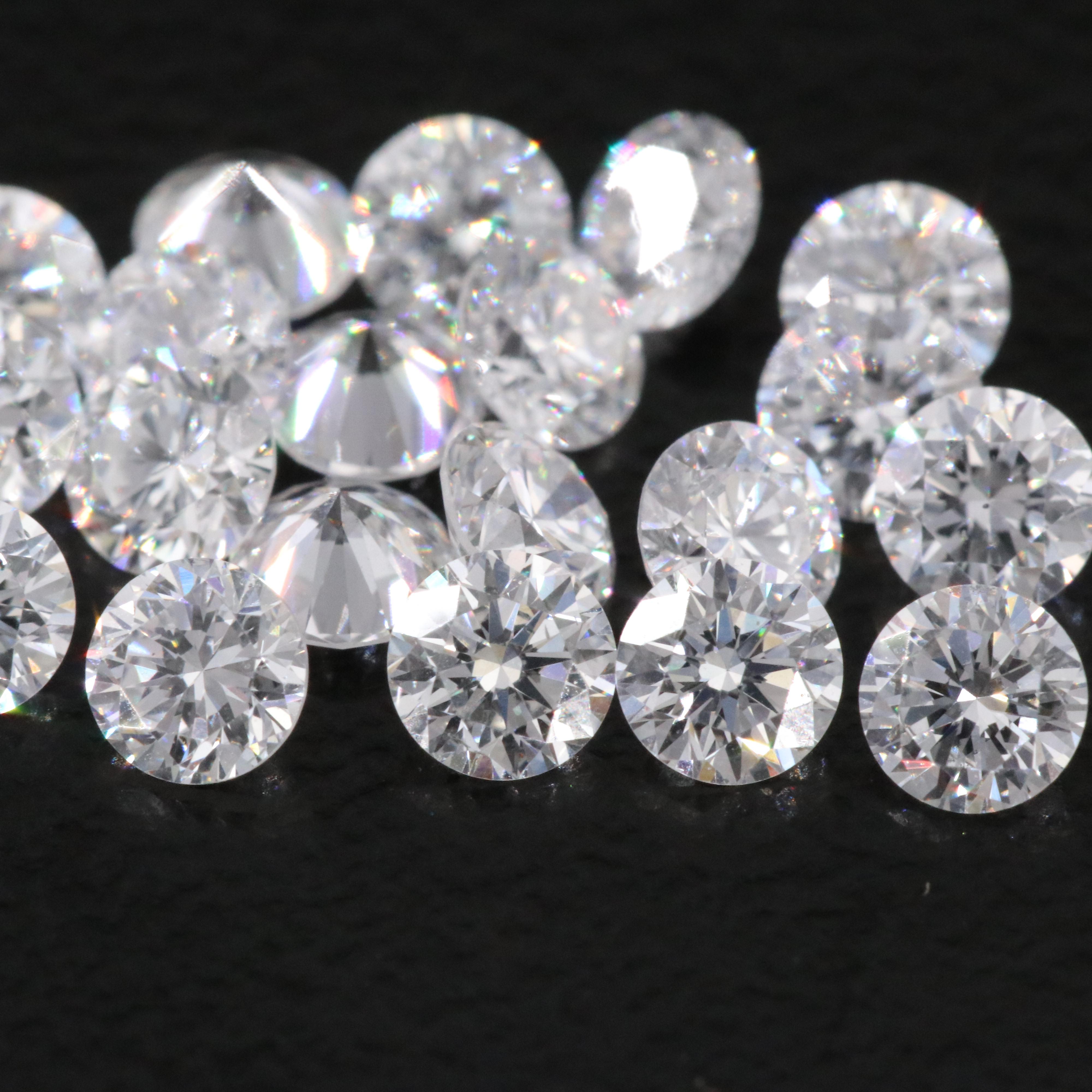 Loose 2.55 CTW Lab Grown Diamond Lot