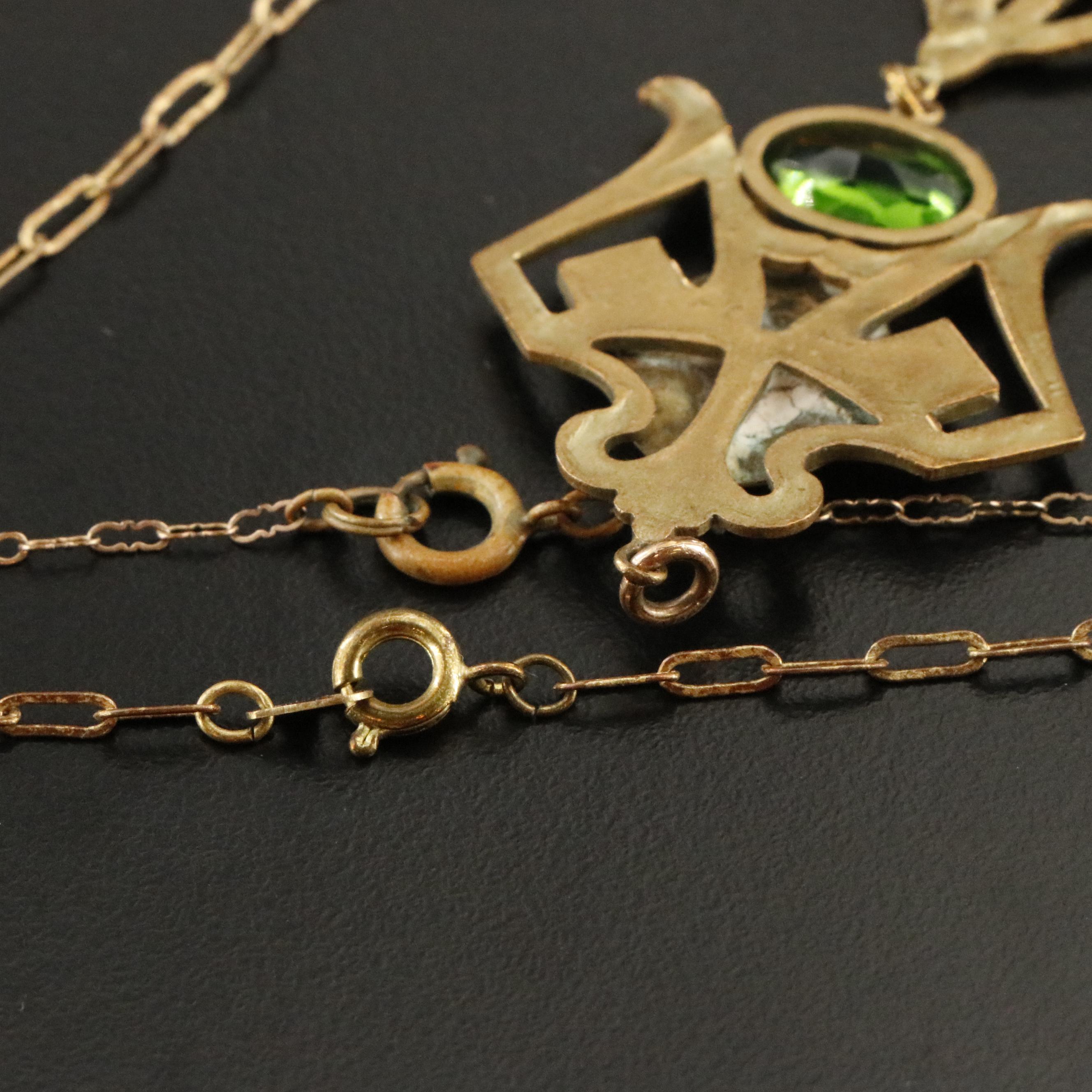 Art Deco Négligée and Art Nouveau Style Featured in Jewelry Collection