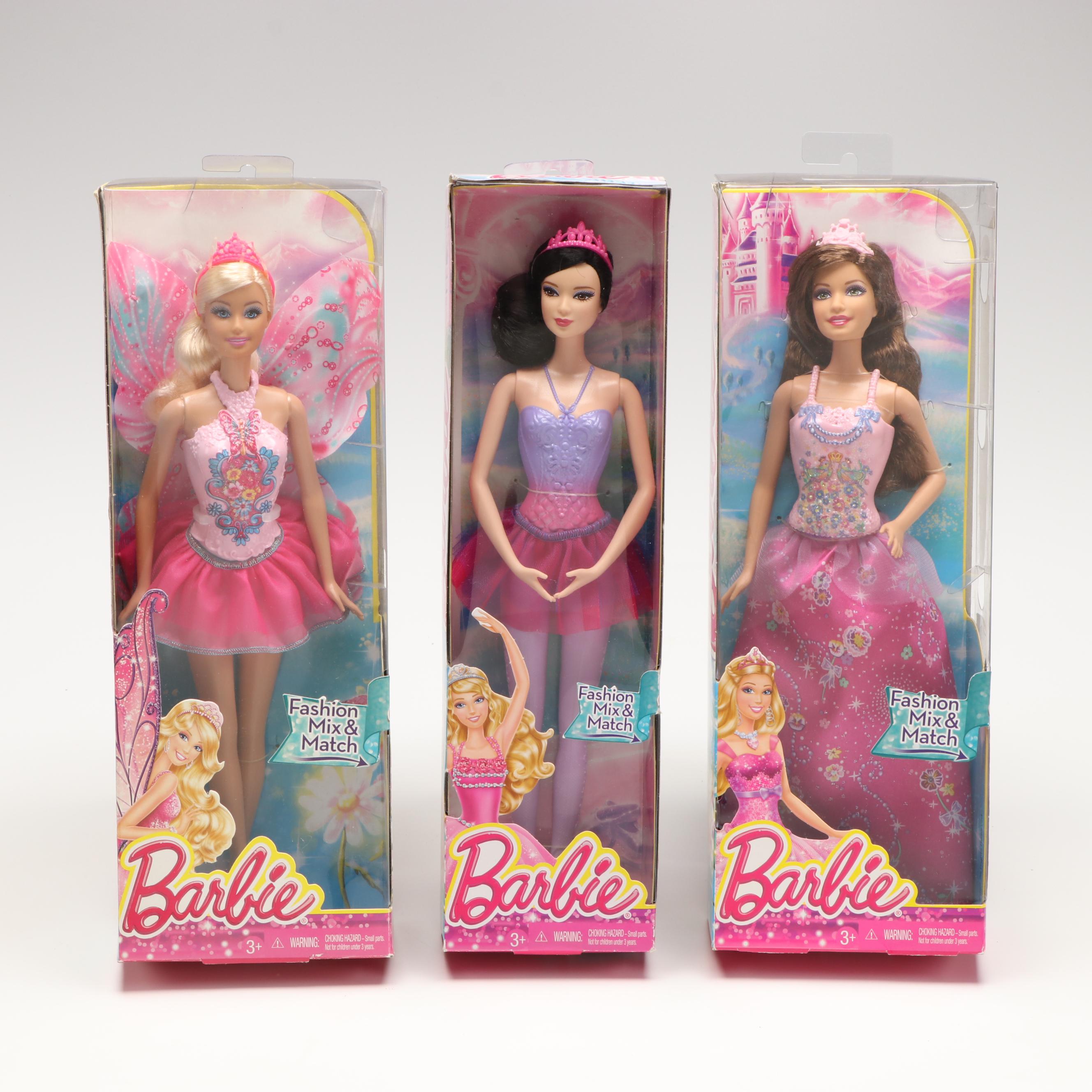 Barbie "Ballet Masquerade", "Fashion Mix & Match" and More Barbie Dolls