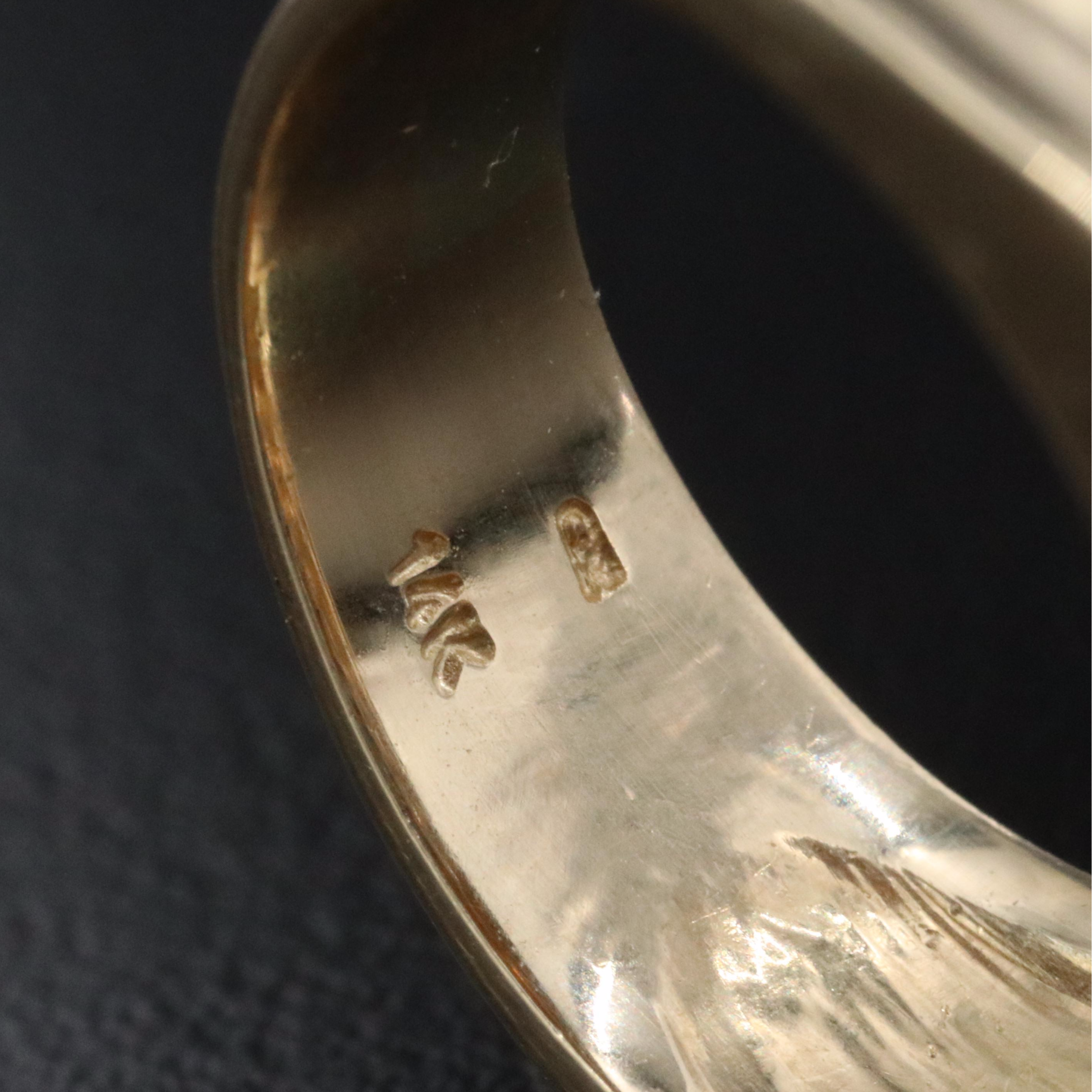 14K Sapphire and Diamond Ring