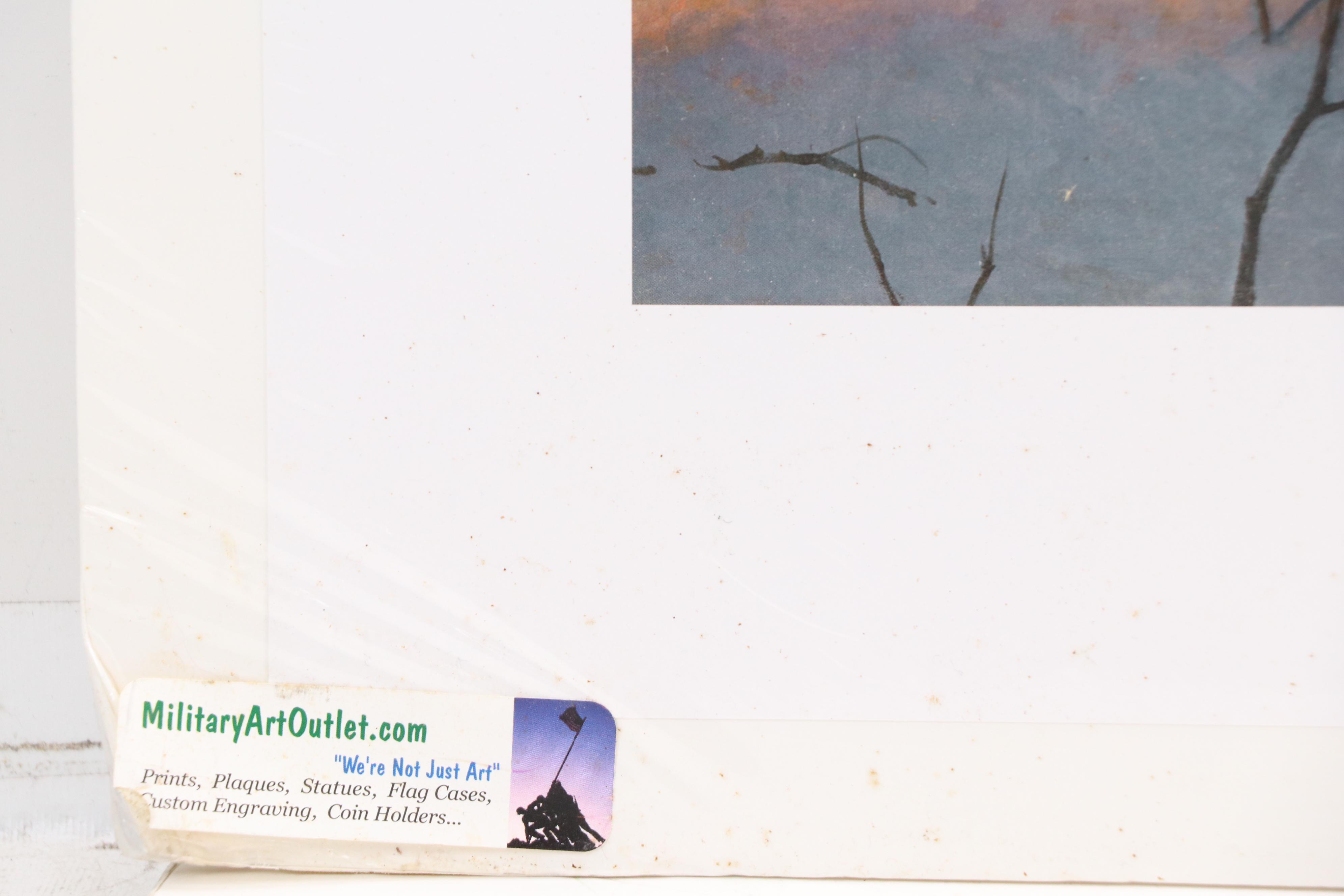 Offset Lithograph After Arnold Friberg "The Prayer at Valley Forge," 2007