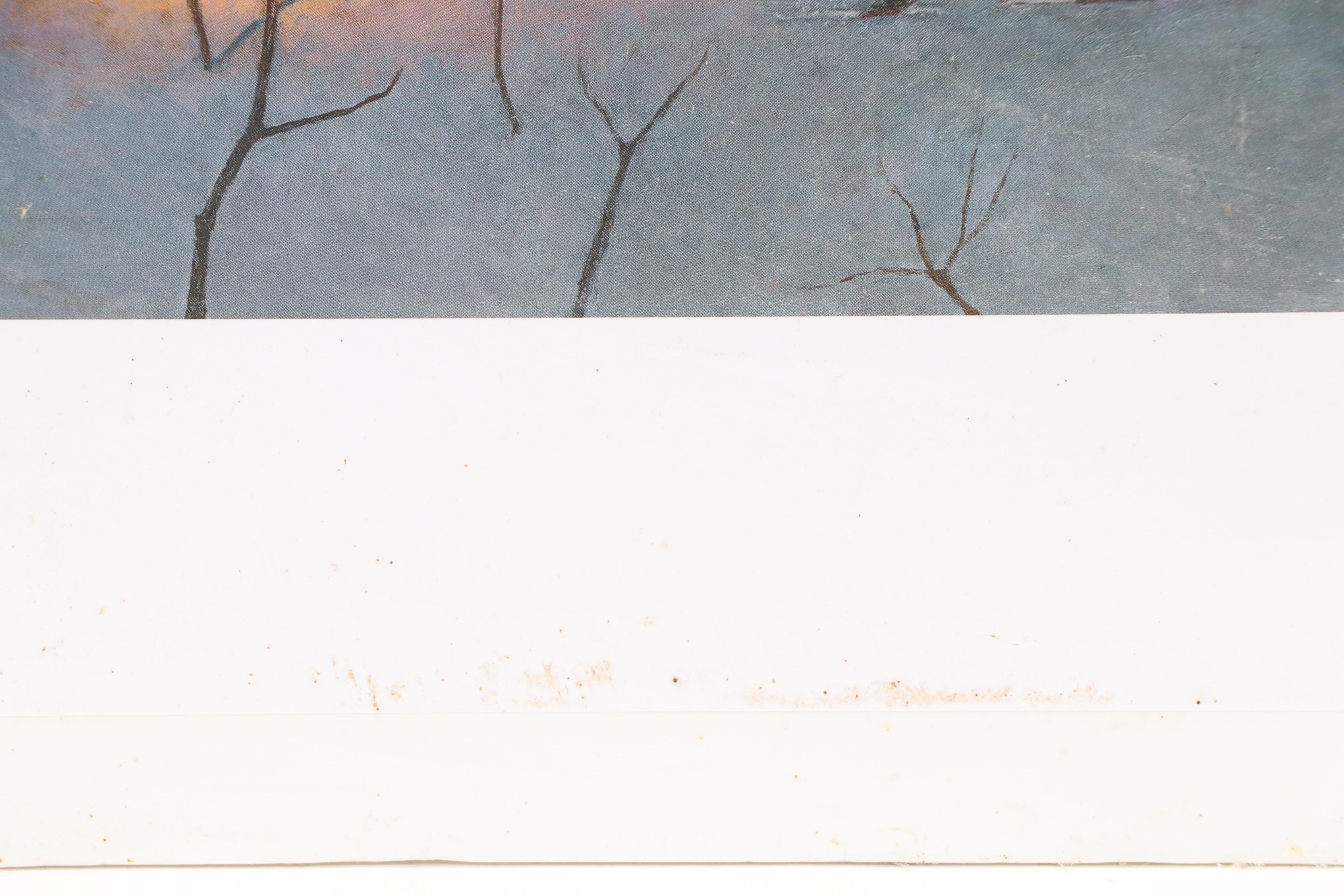 Offset Lithograph After Arnold Friberg "The Prayer at Valley Forge," 2007