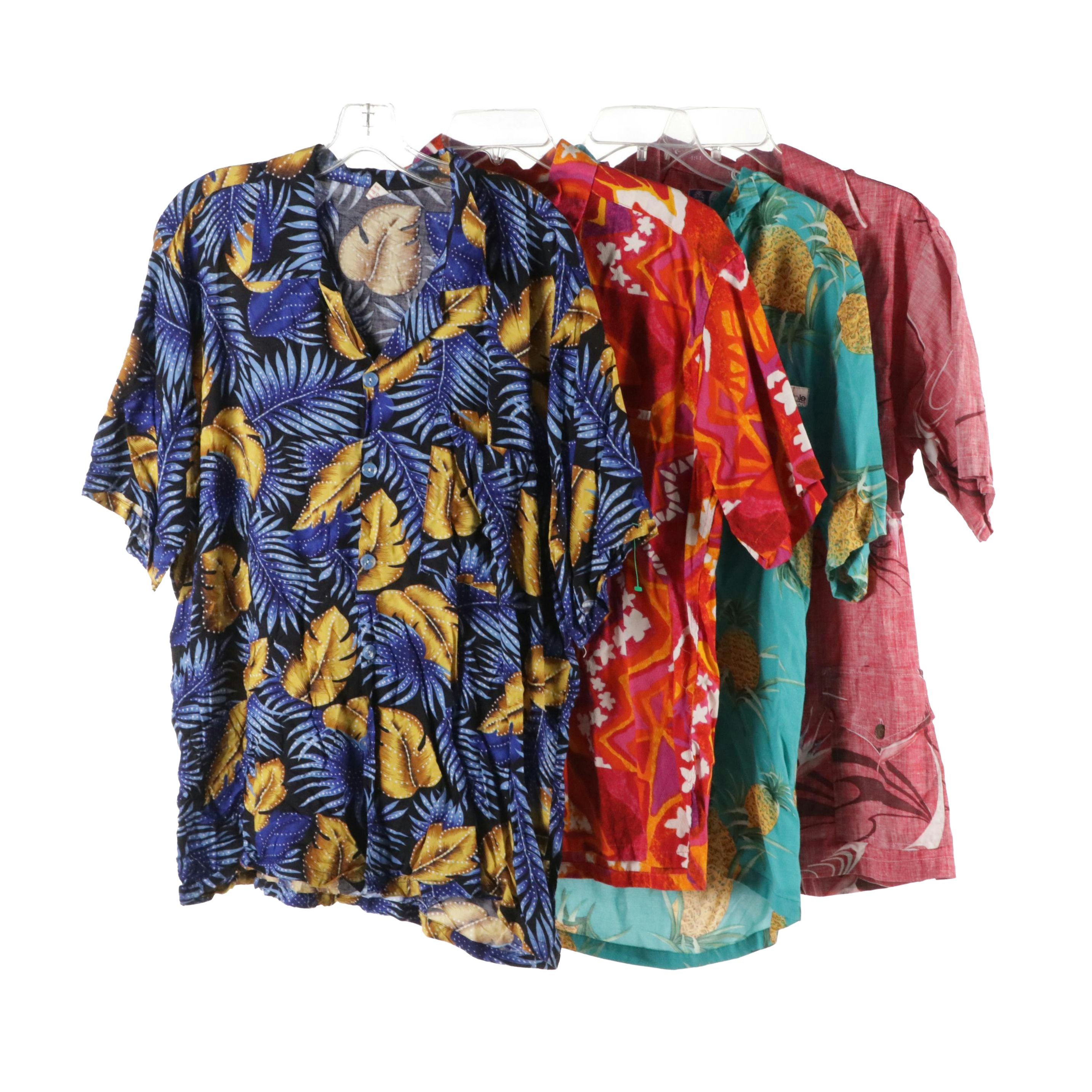 Men's Kamehameha, Paradise Found, and More Vintage Hawaiian Shirts