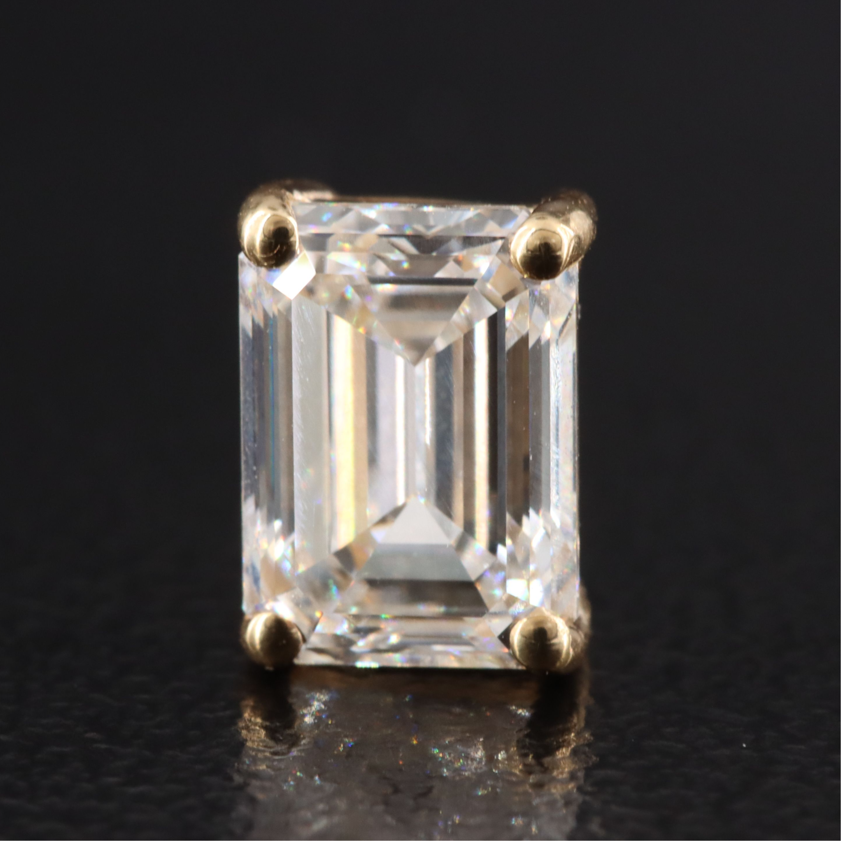 18K 2.84 CTW Lab Grown Diamond Earrings with IGI Reports