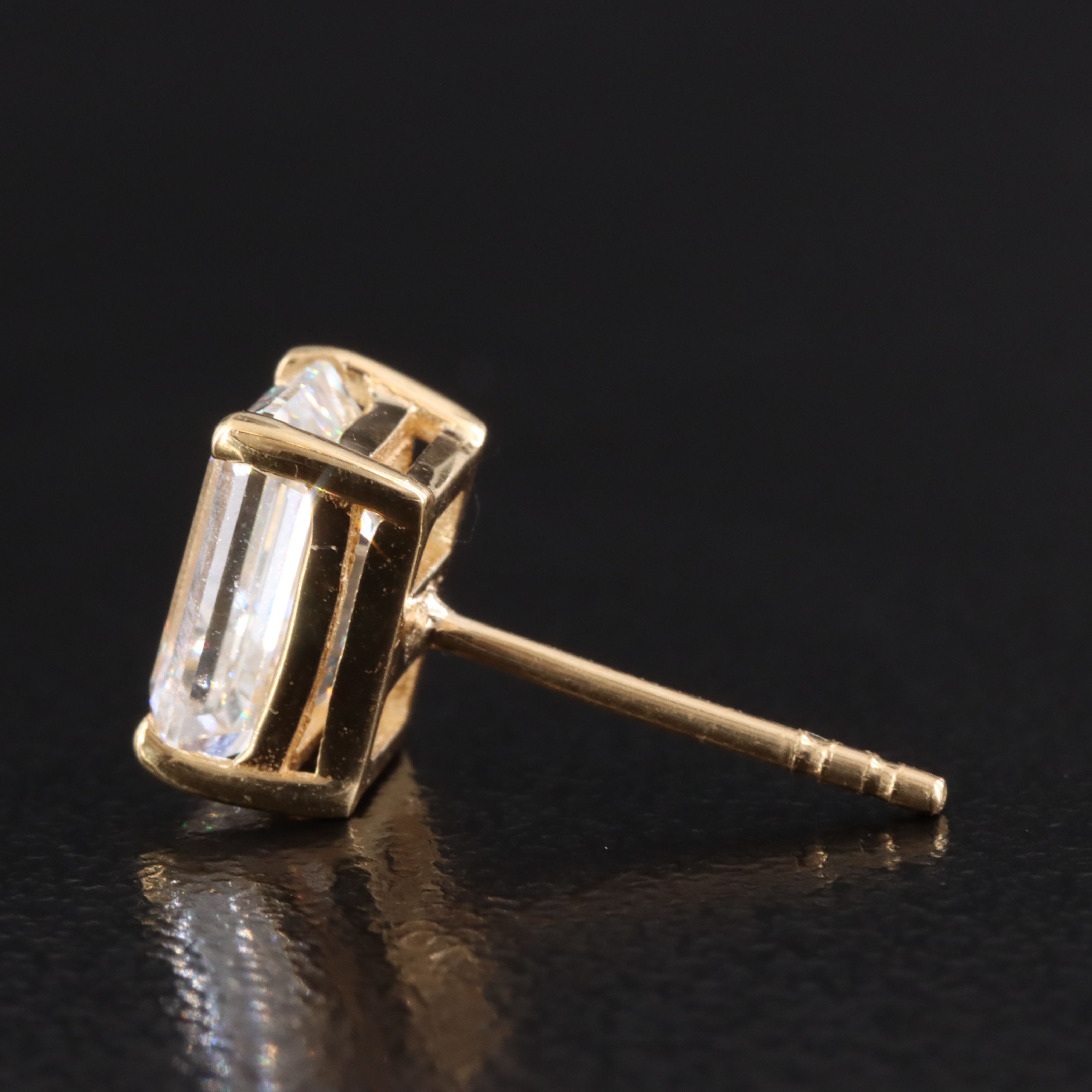 18K 2.84 CTW Lab Grown Diamond Earrings with IGI Reports