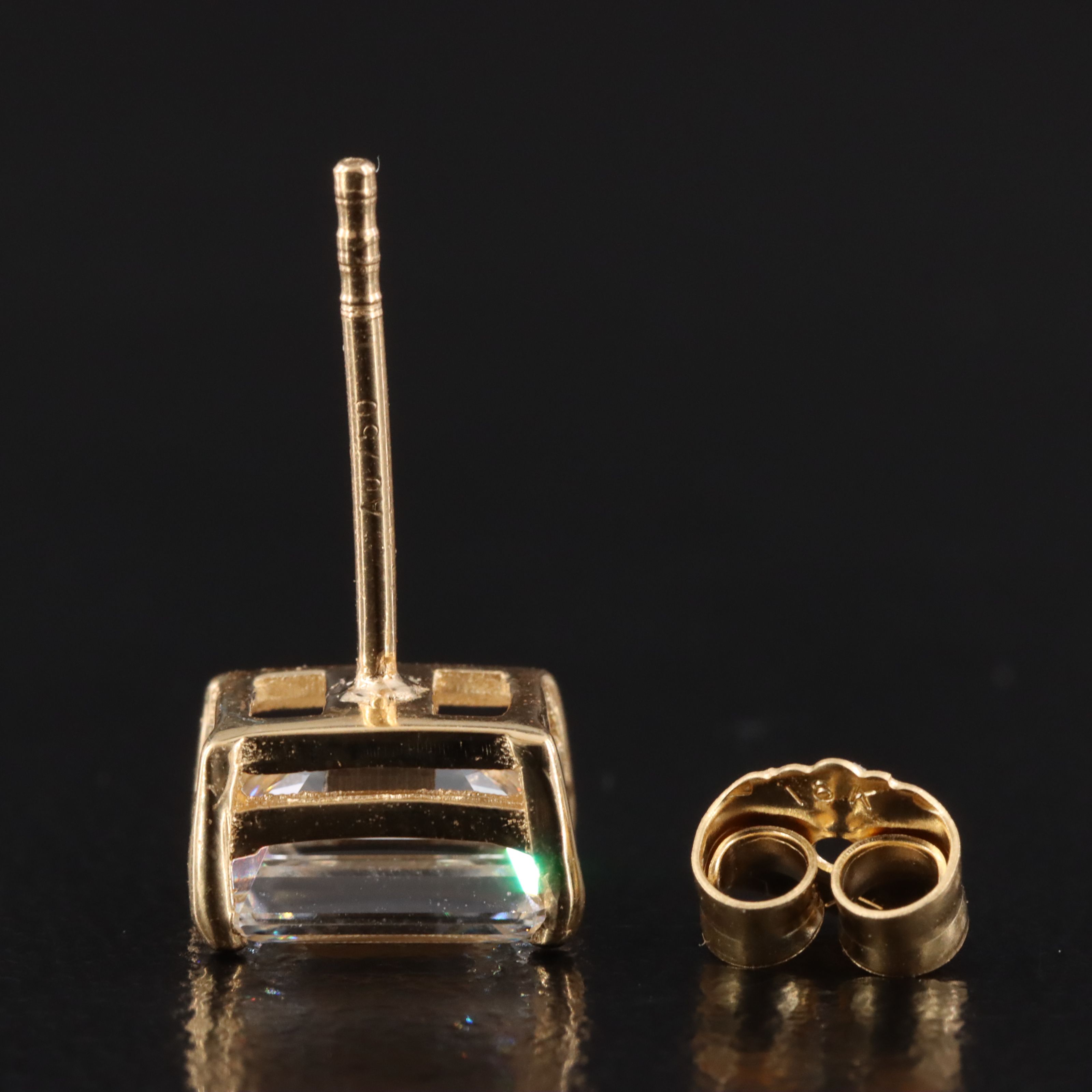 18K 2.84 CTW Lab Grown Diamond Earrings with IGI Reports