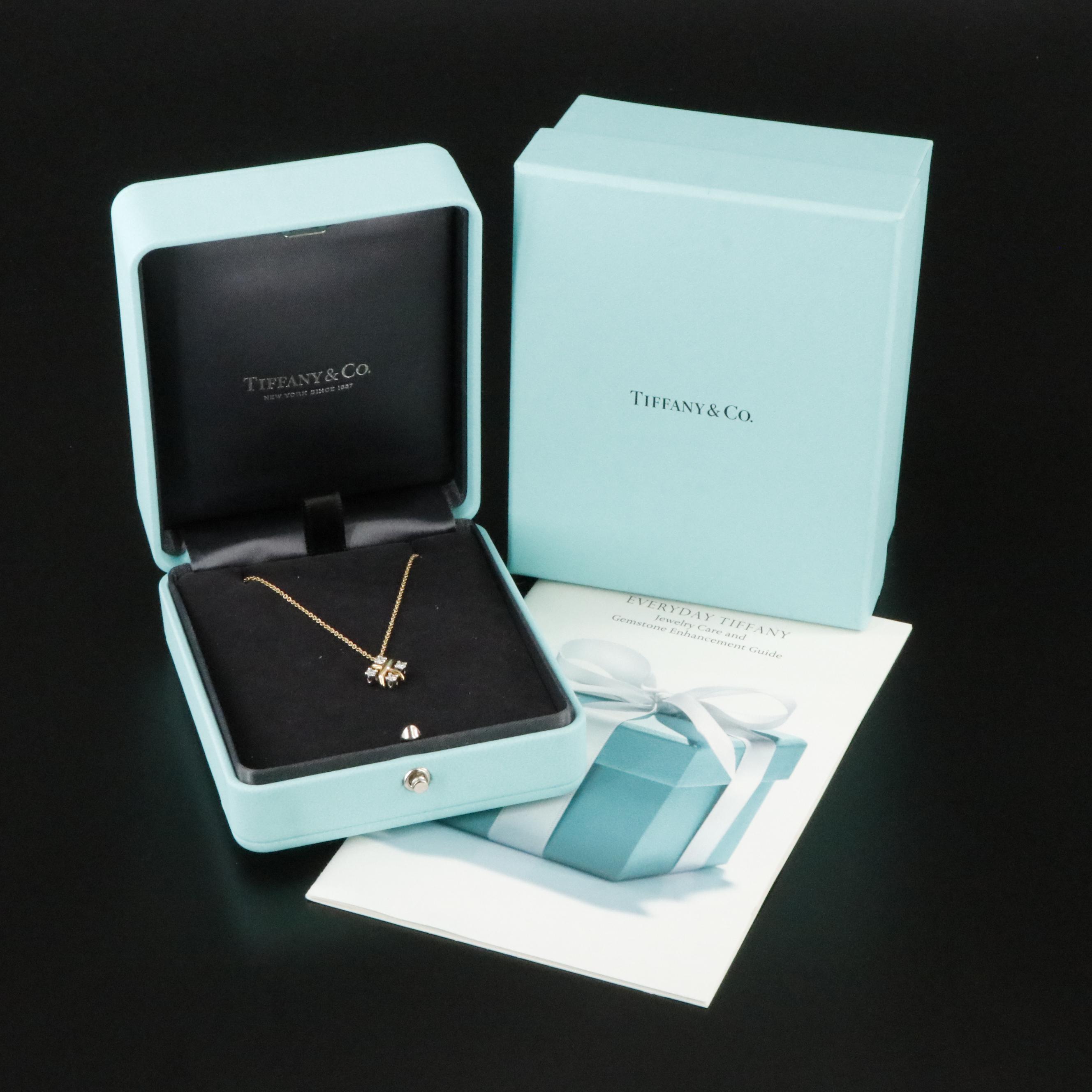 Tiffany & Co. Sixteen Stone by Tiffany 18K Platinum, 0.24 CTW Diamond Necklace