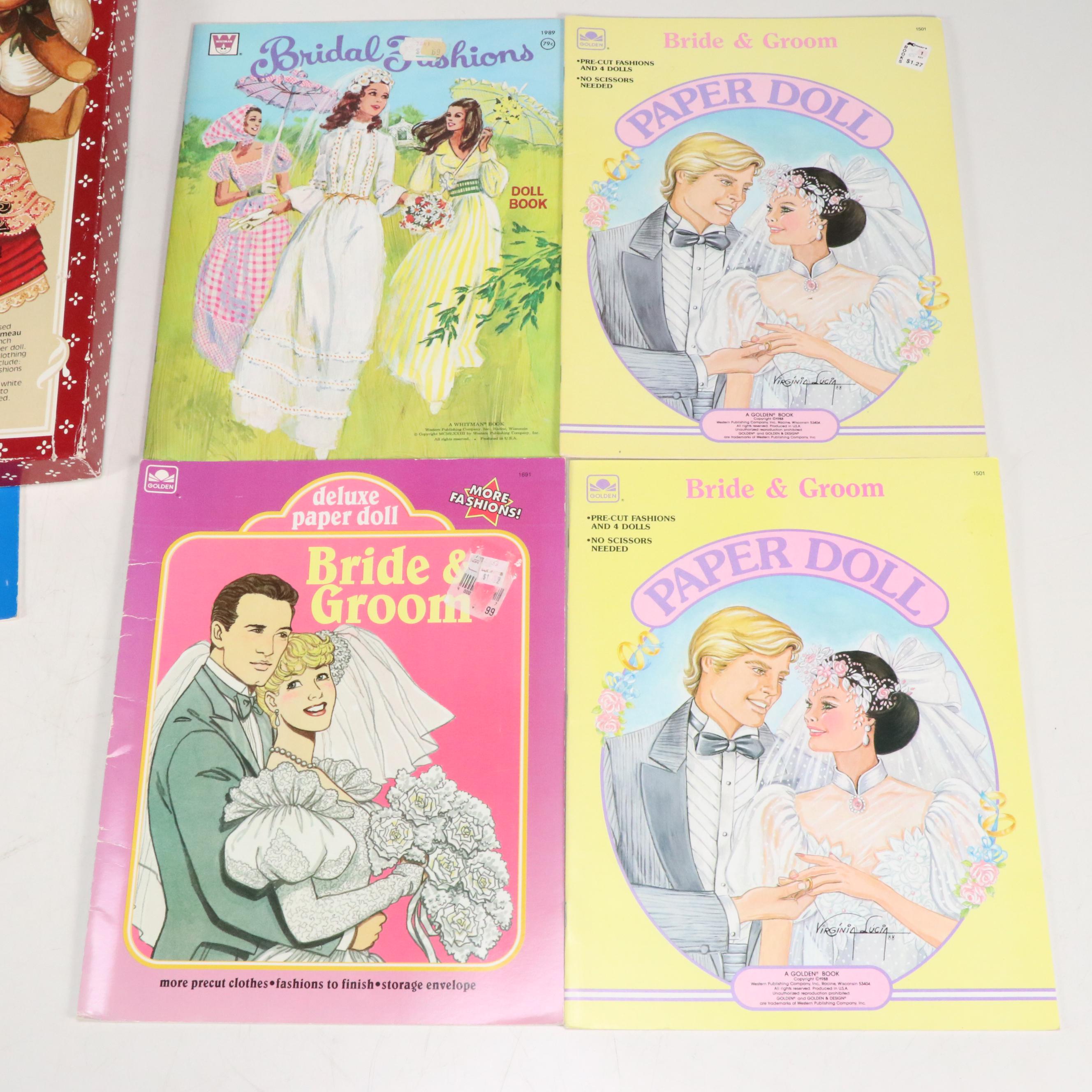 Barbie, Disney, Princess Diana and More Paper Doll Books