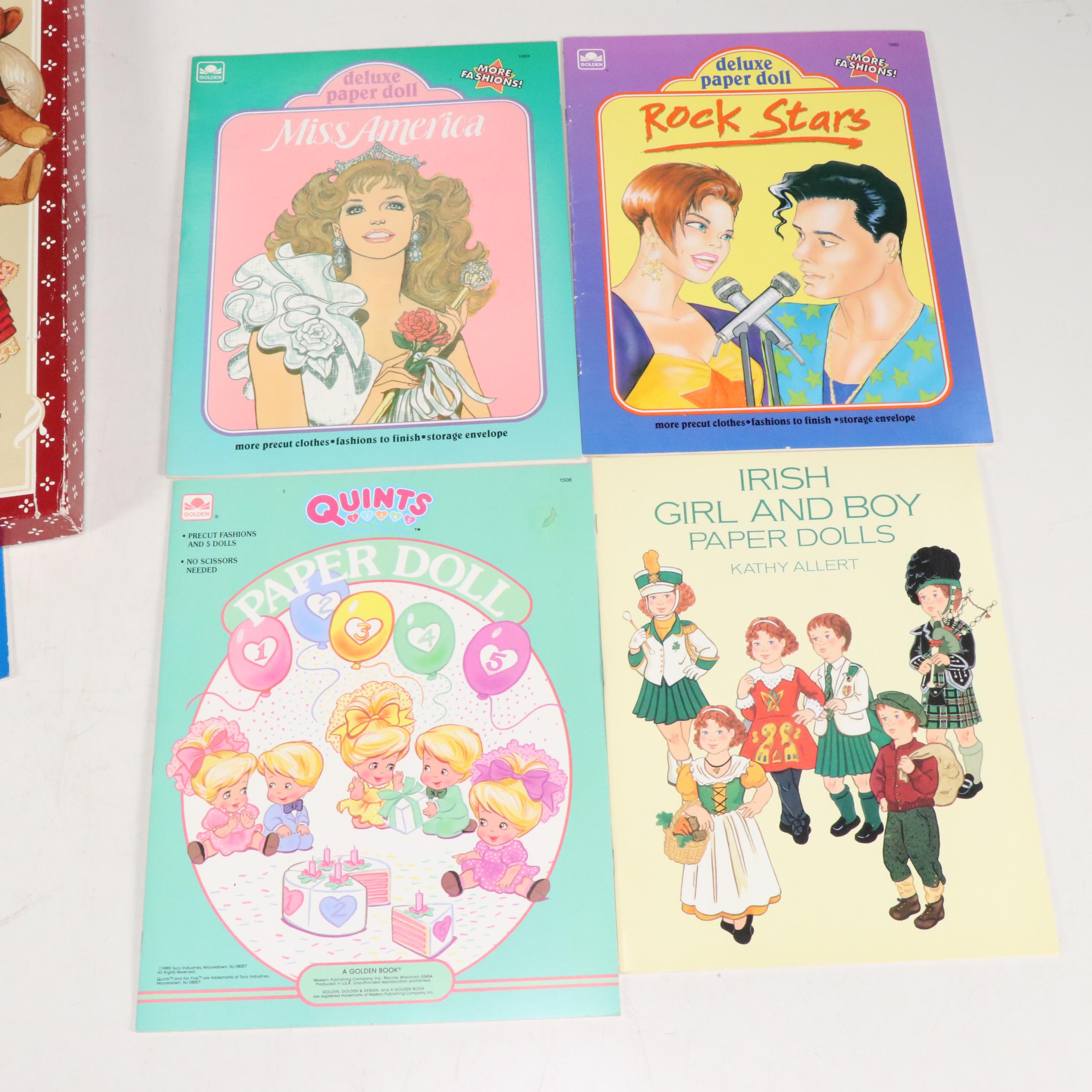 Barbie, Disney, Princess Diana and More Paper Doll Books