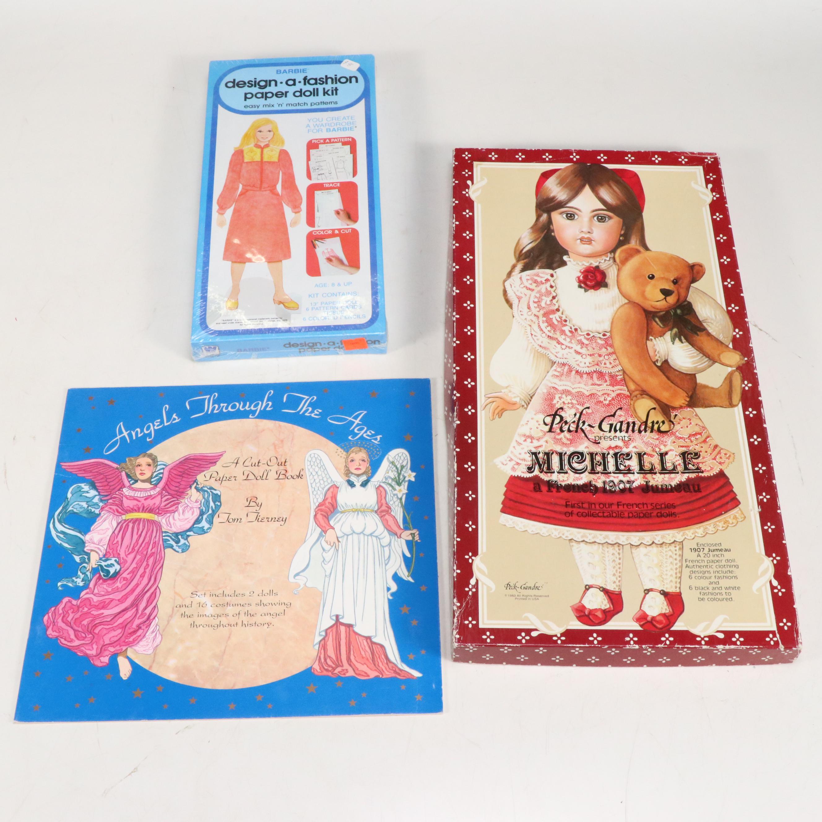 Barbie, Disney, Princess Diana and More Paper Doll Books