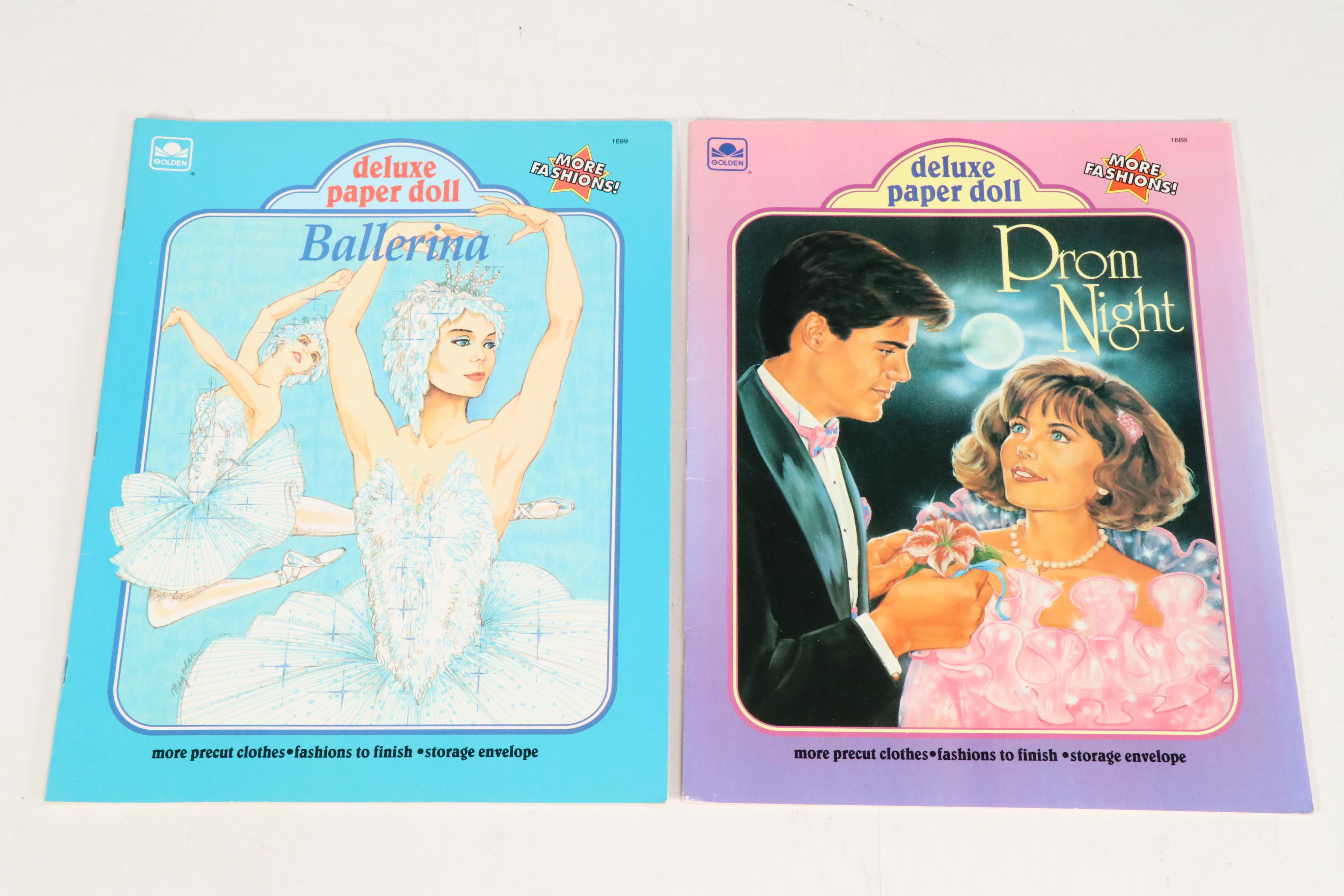 Barbie, Disney, Princess Diana and More Paper Doll Books
