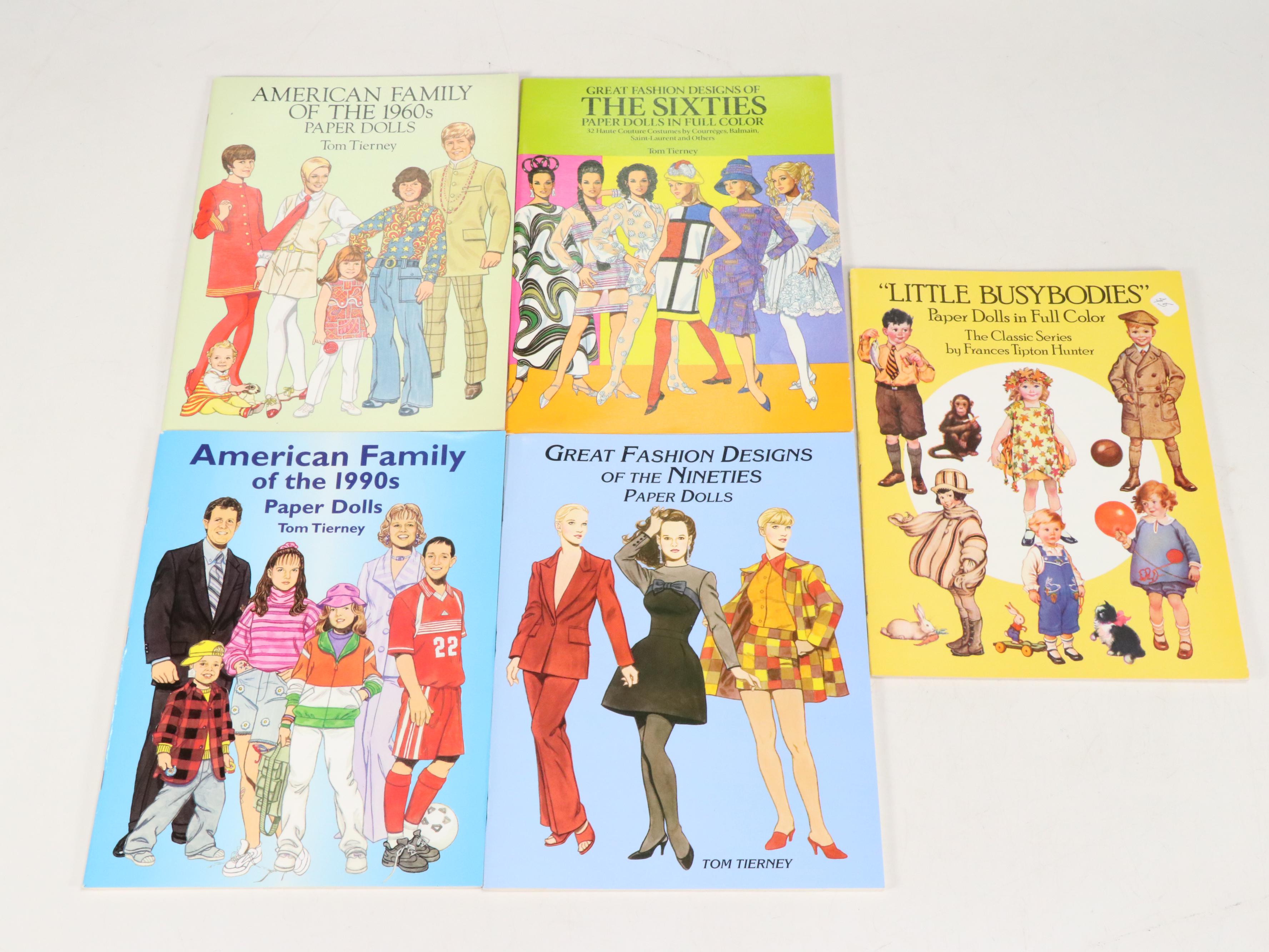 Barbie, Disney, Princess Diana and More Paper Doll Books