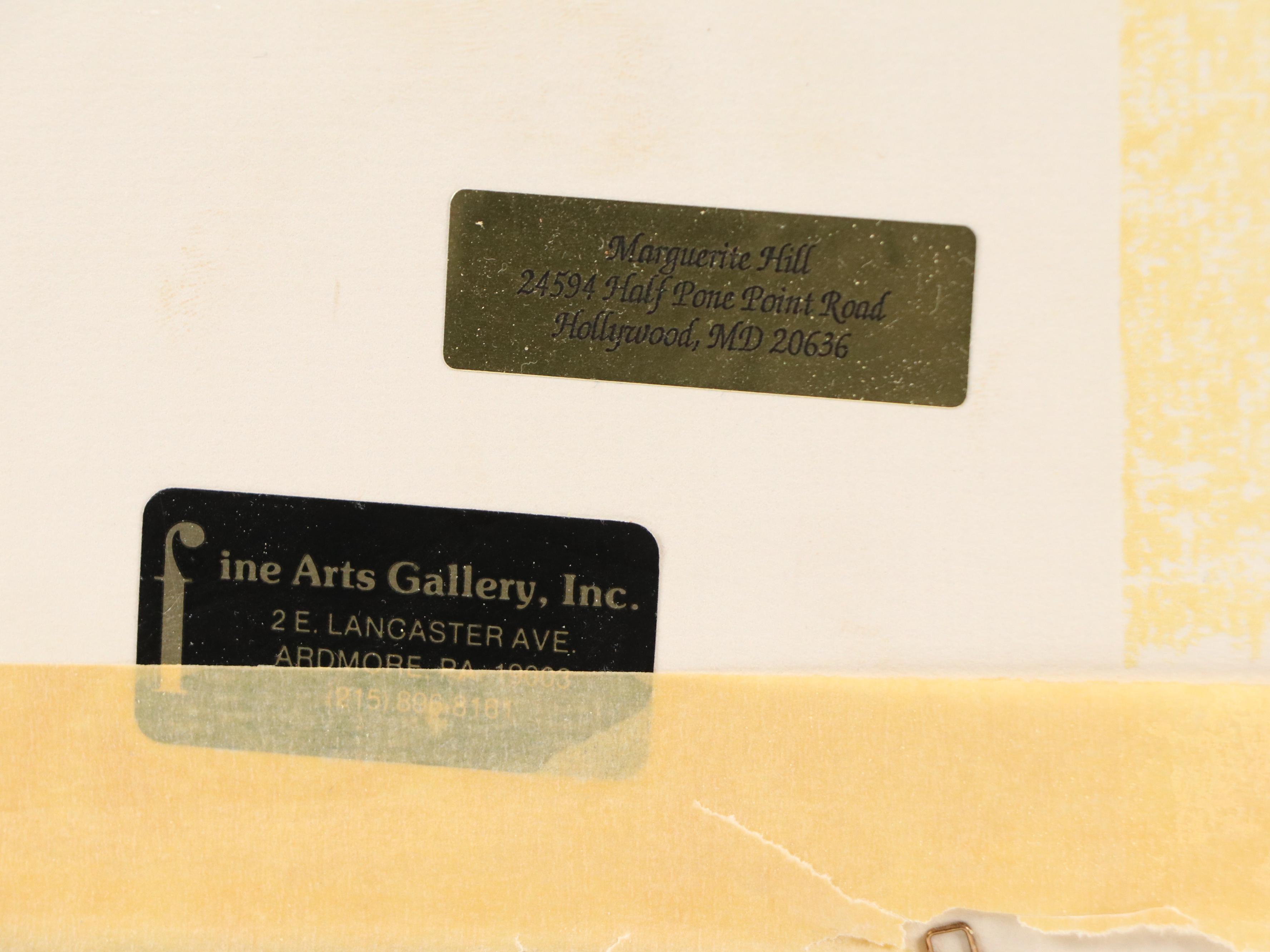 Llewelyn Impressionistic Oil Painting of Autumnal Woodland Road