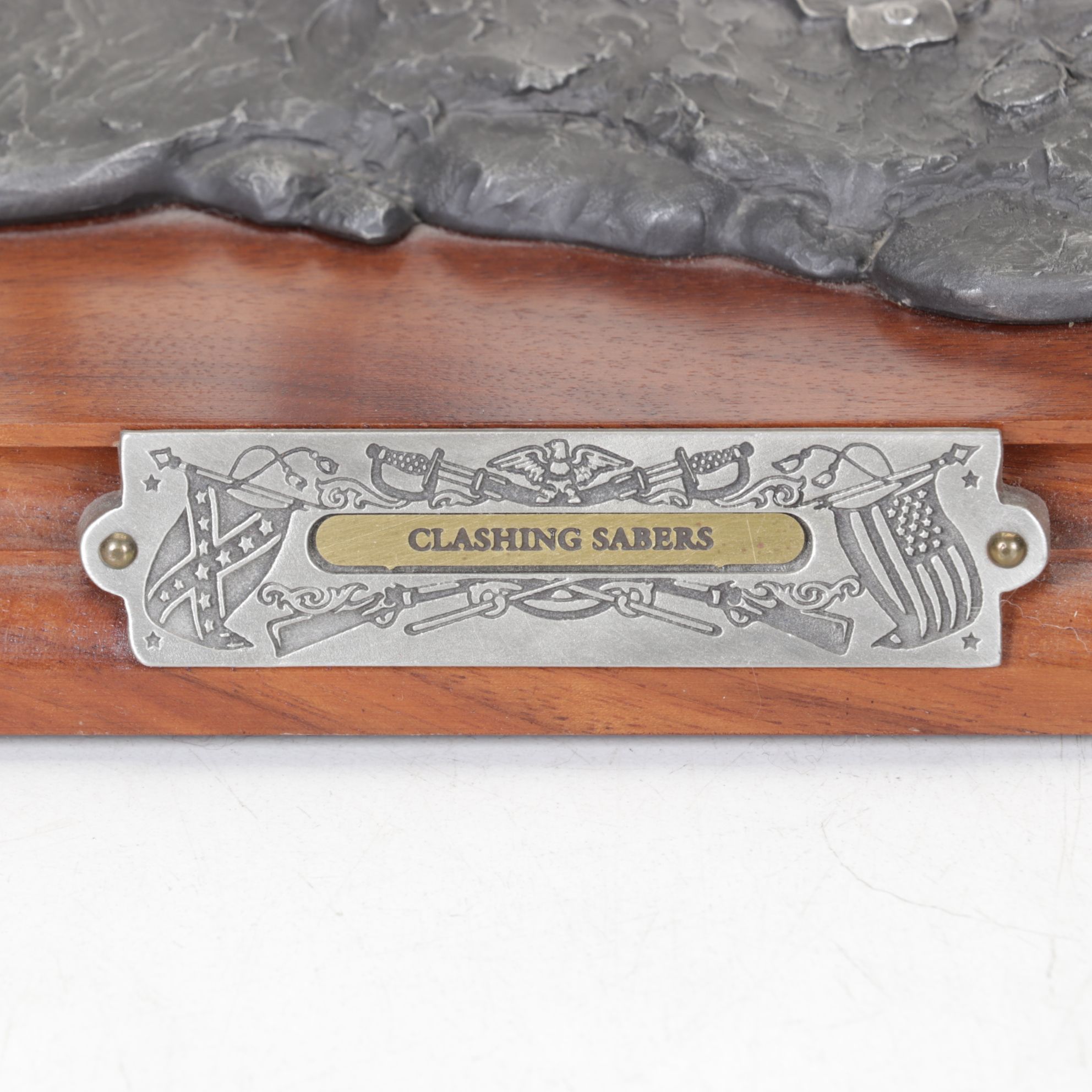 Chilmark "Clashing Sabers" & "The Gentleman Soldier" Pewter Statues