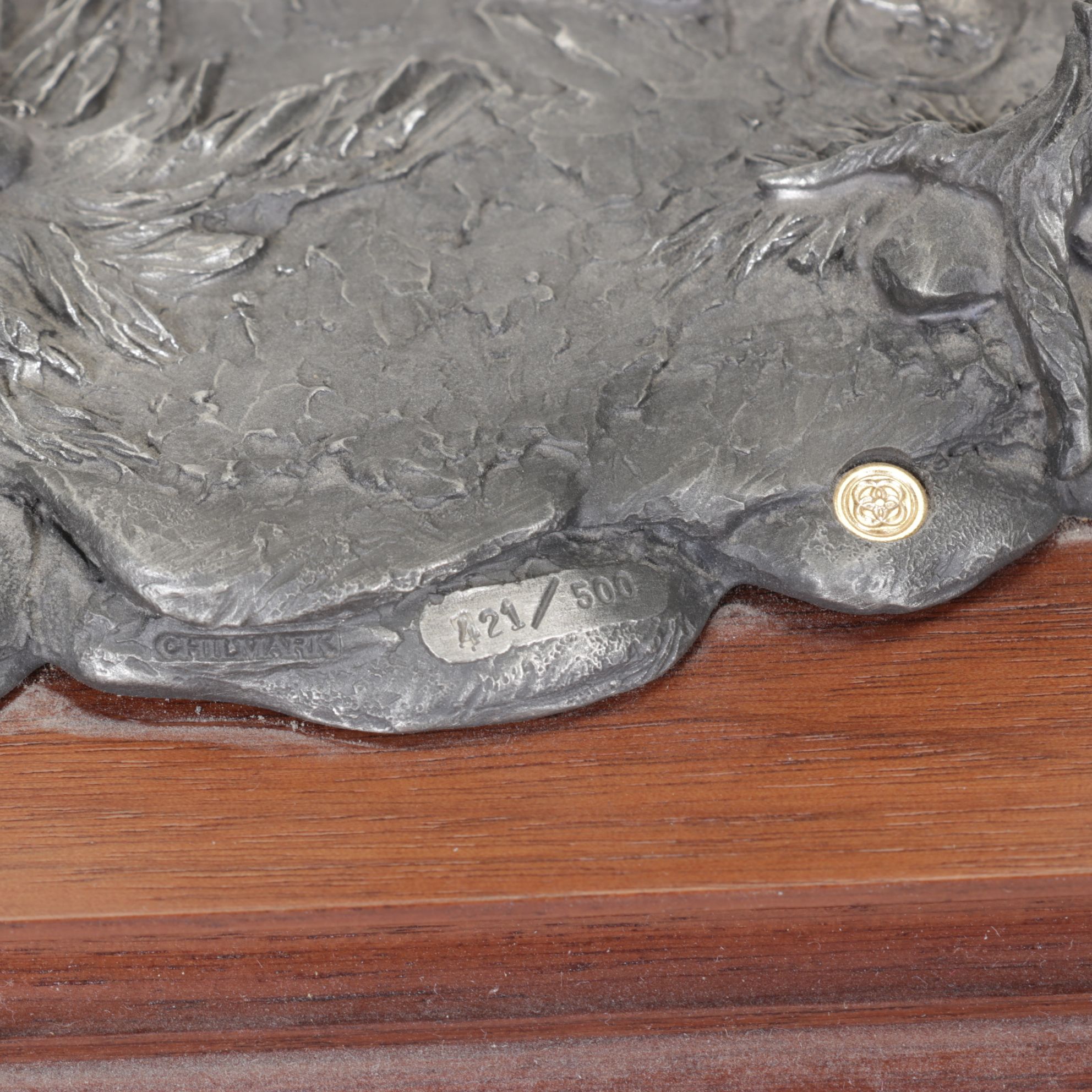 Chilmark "Clashing Sabers" & "The Gentleman Soldier" Pewter Statues