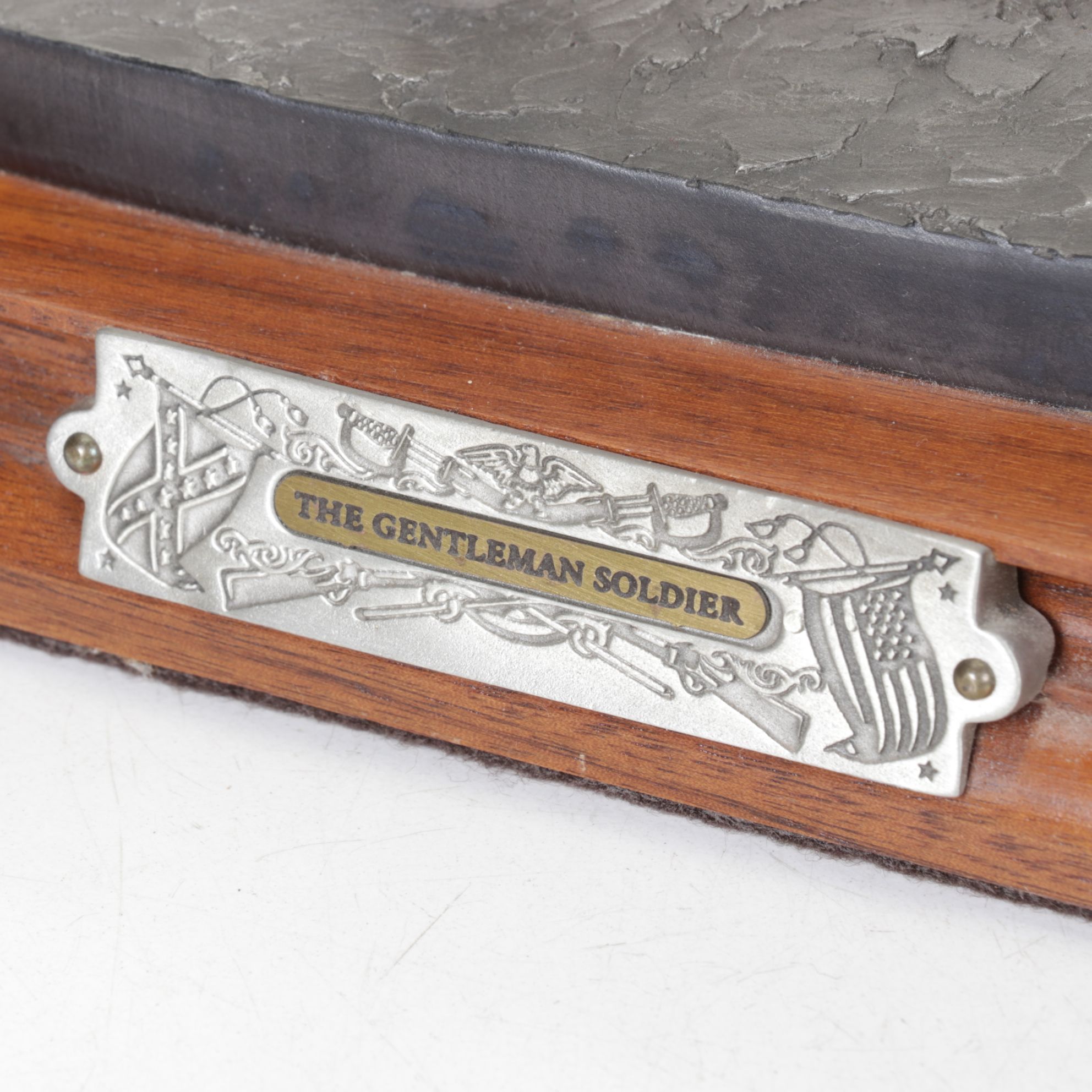 Chilmark "Clashing Sabers" & "The Gentleman Soldier" Pewter Statues