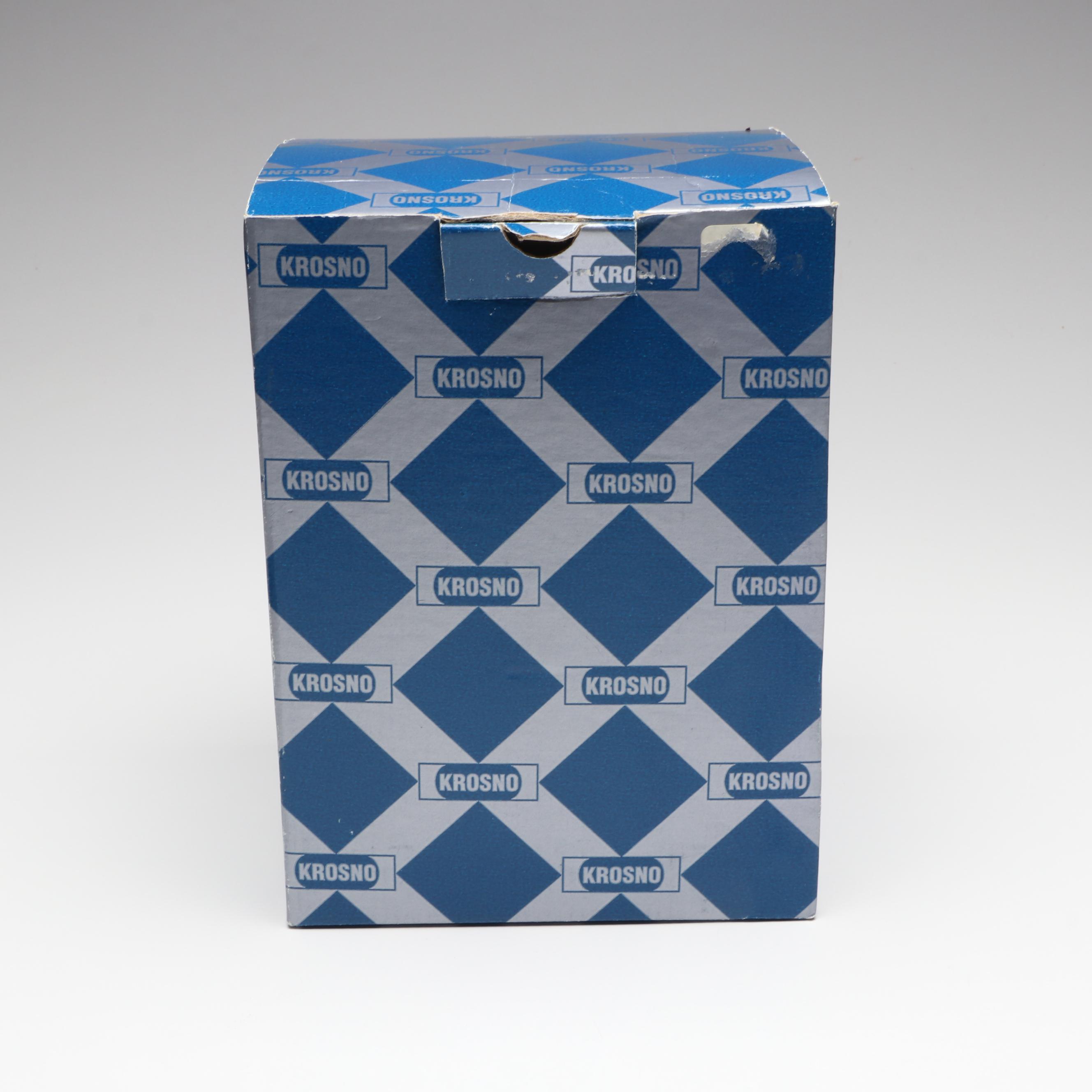 Dary Rees Original Jeweled Creamer and Sugar Bowl Set with Krosno Glass Pitcher