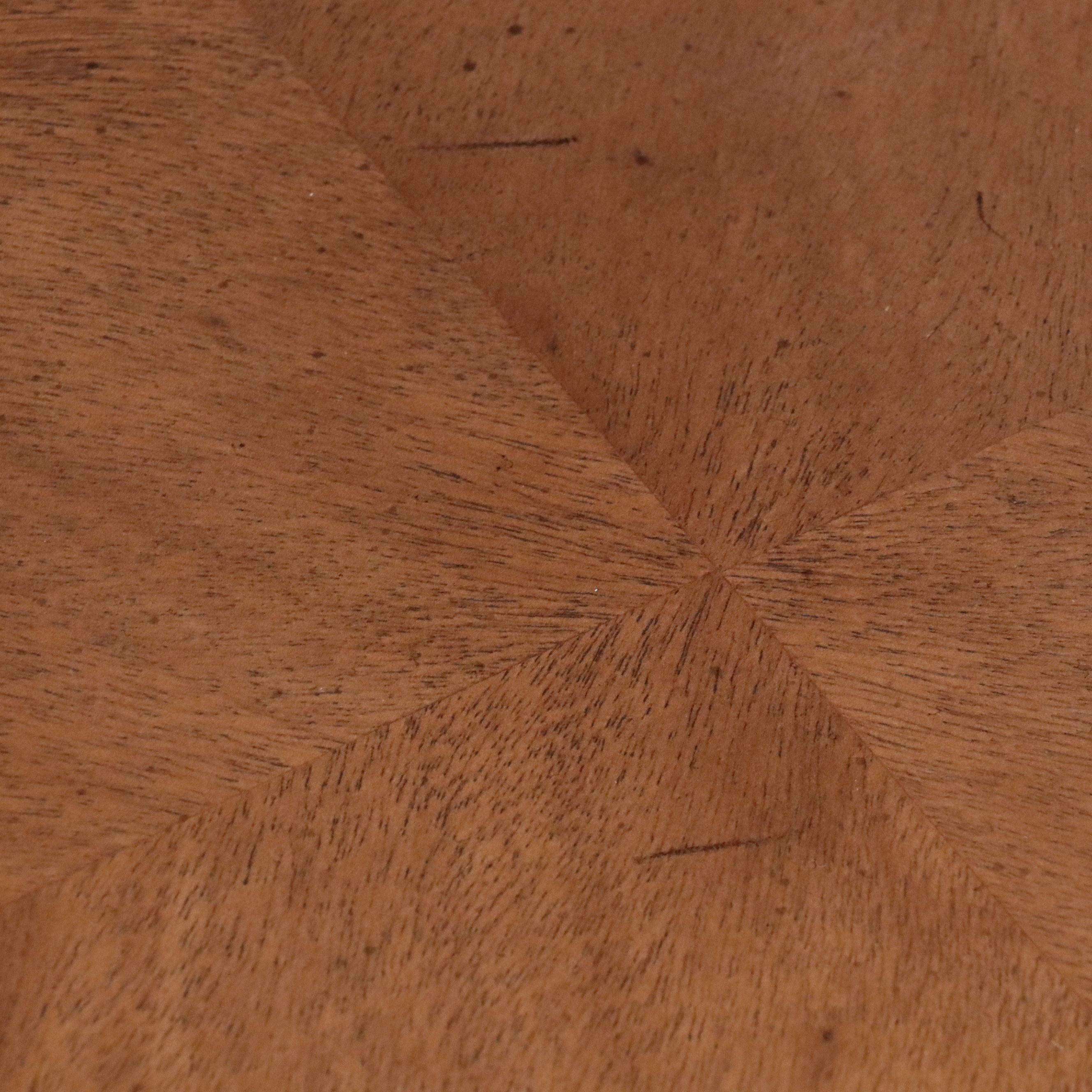 Drexel Mid Century Regency Style Walnut Finish Two-Tier Side Table