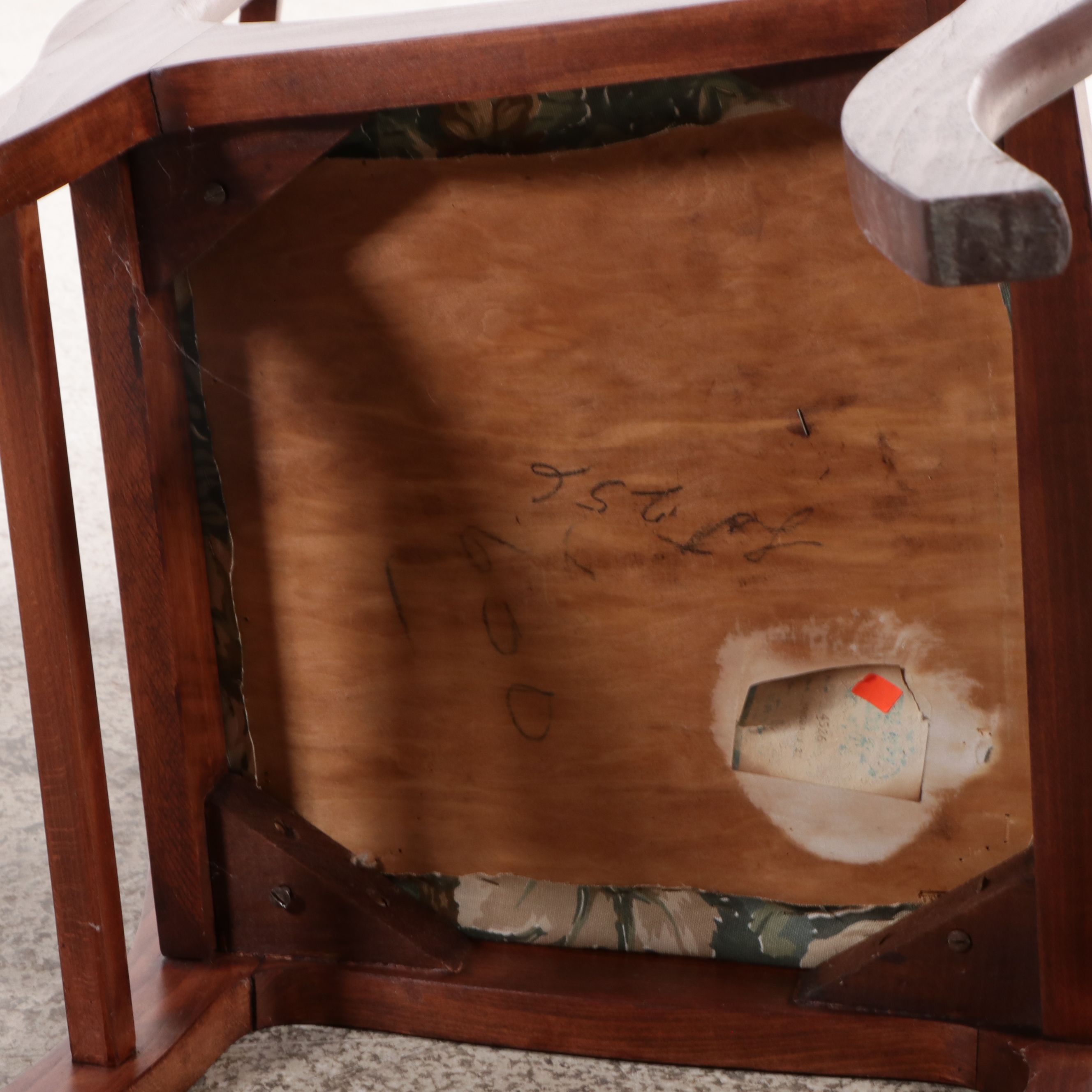 Late Victorian Oak Slant-Lid Desk with Tell City Chair, Late 19th/Early 20th C.