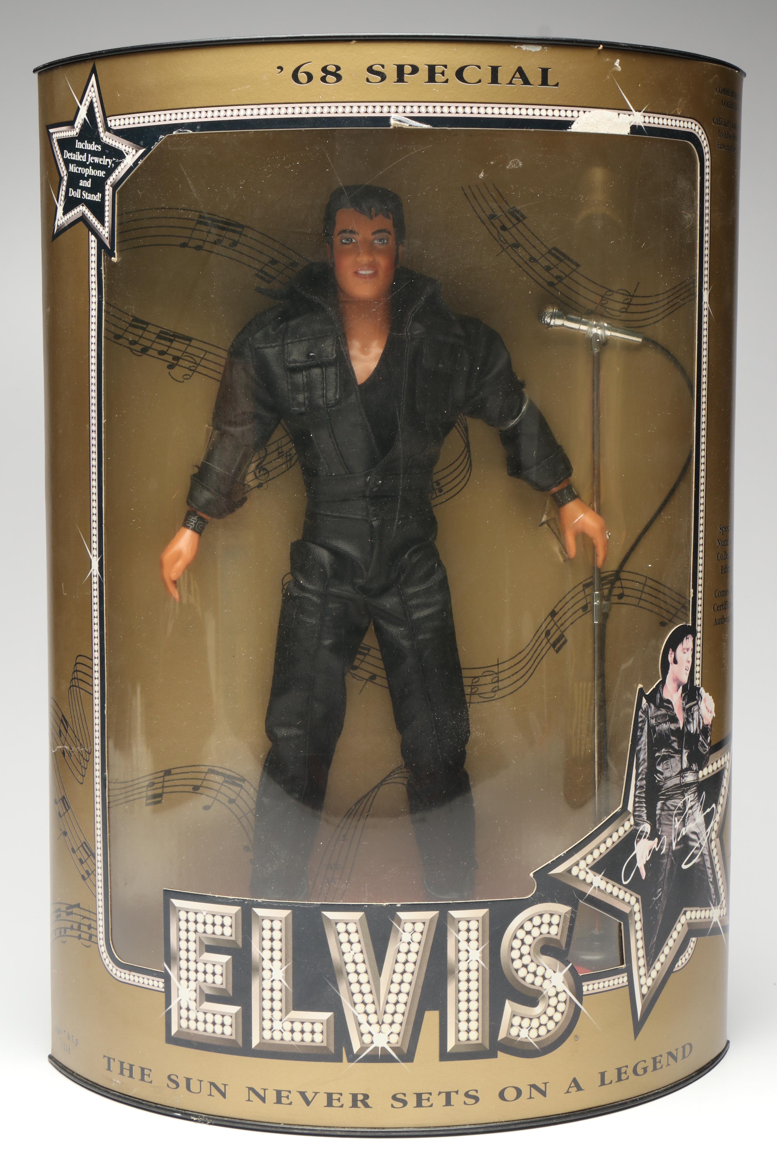 Hasbro "Jailhouse Rock," "Teen Idol" and "68 Special" Elvis Presley Dolls