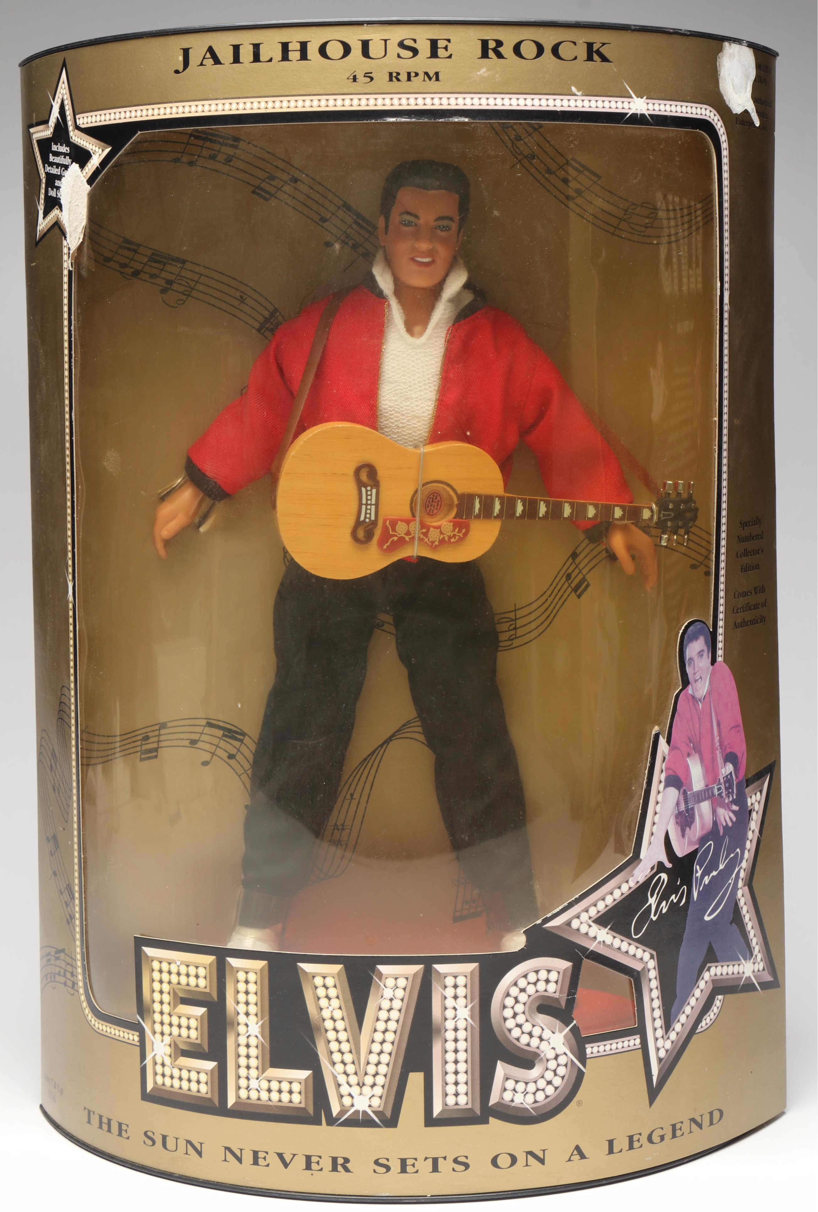 Hasbro "Jailhouse Rock," "Teen Idol" and "68 Special" Elvis Presley Dolls