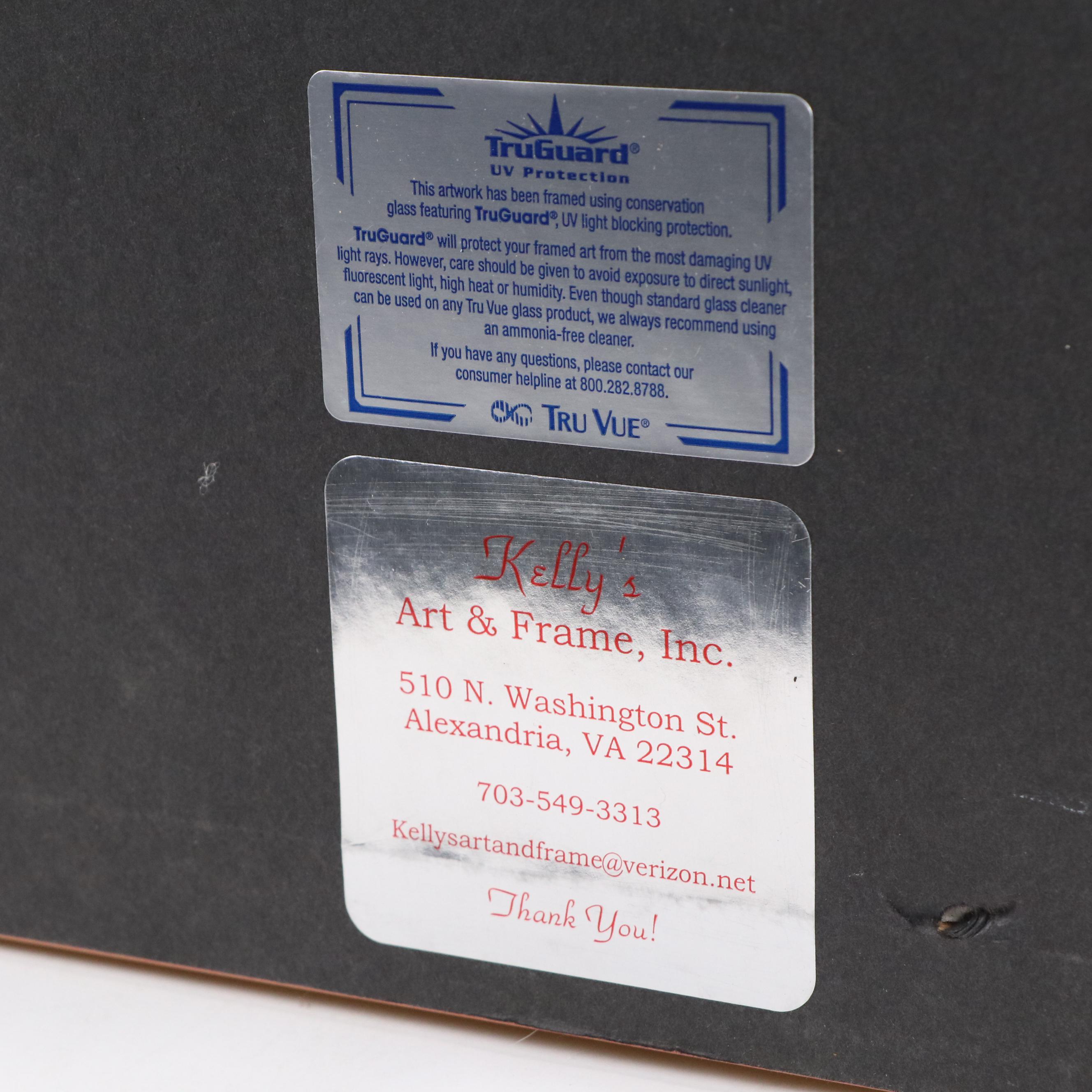 Digital Print of Stylized Figure "Creative Reception," 21st Century