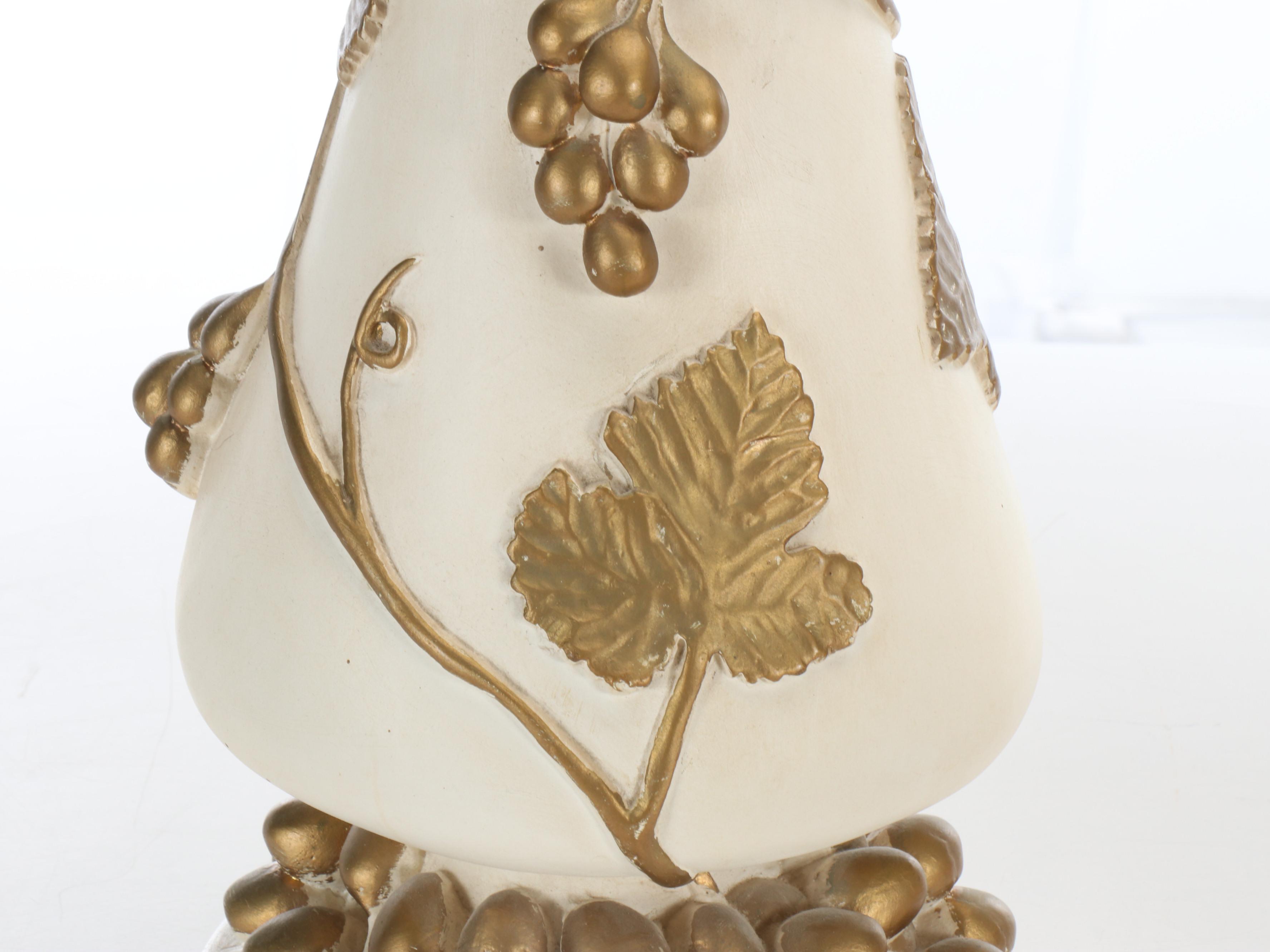 Neoclassical Style Ewer Ground Vase and Column Stand