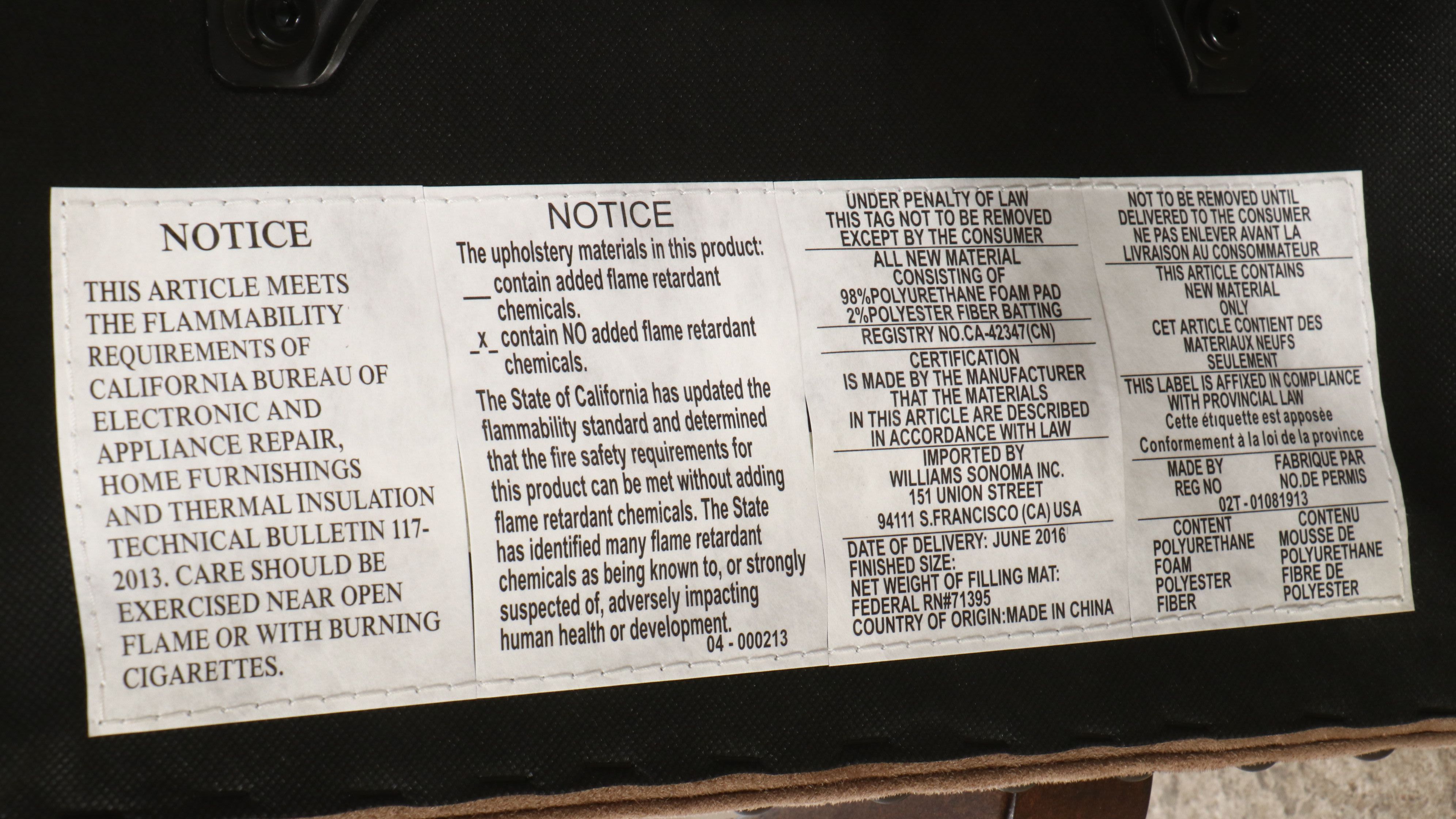 Pottery Barn Nailhead Trim Faux Suede and Oak Finish Desk Chair