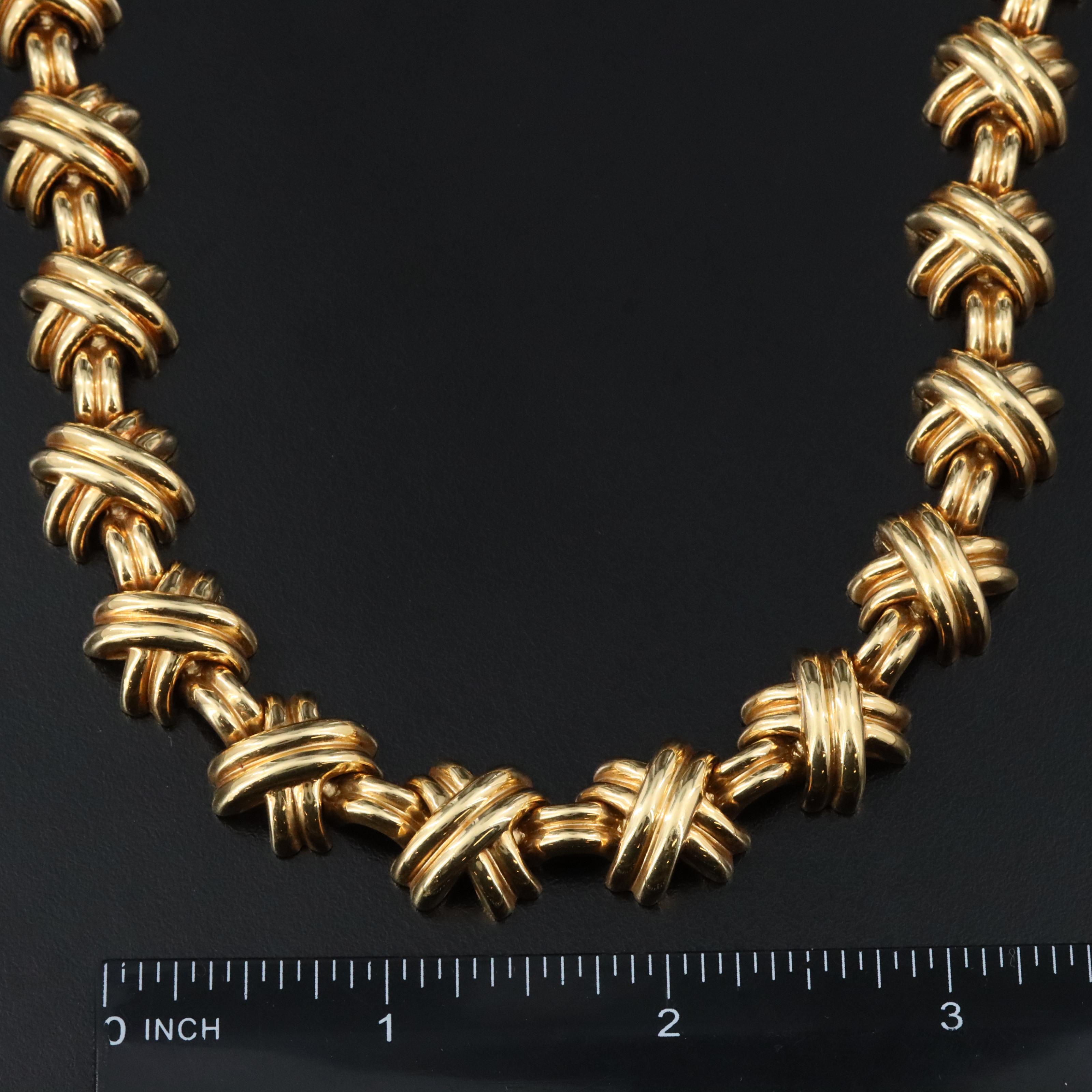 Tiffany & Co. Signature X 18K Necklace