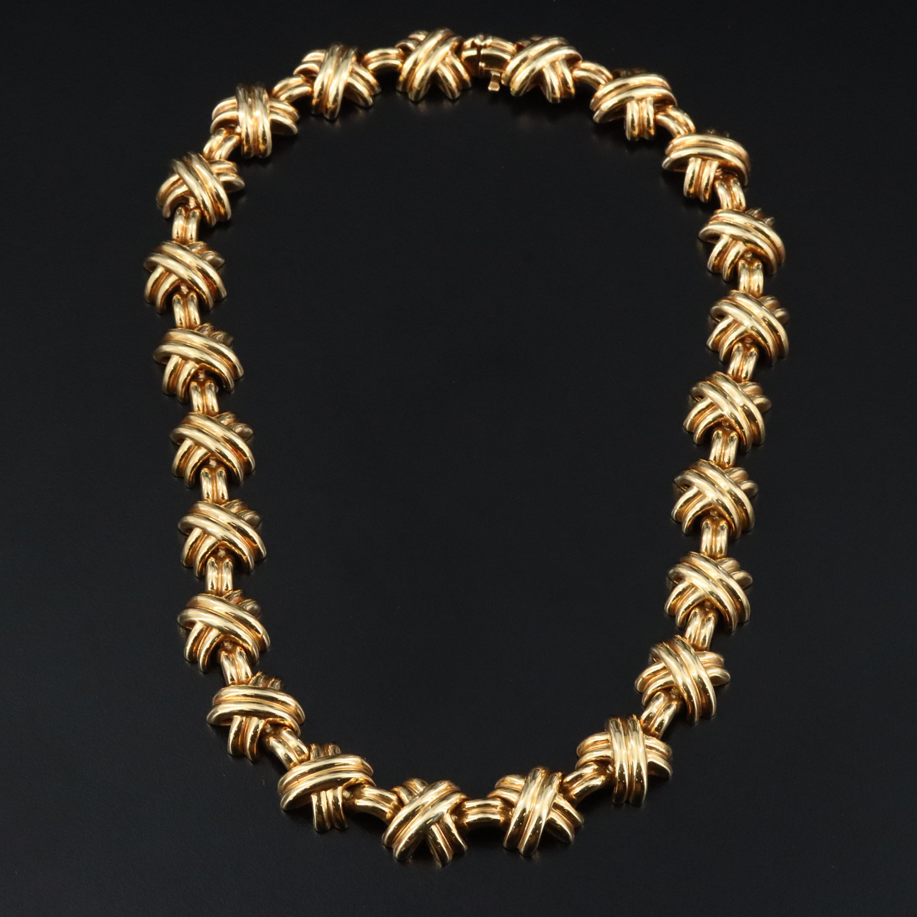 Tiffany & Co. Signature X 18K Necklace