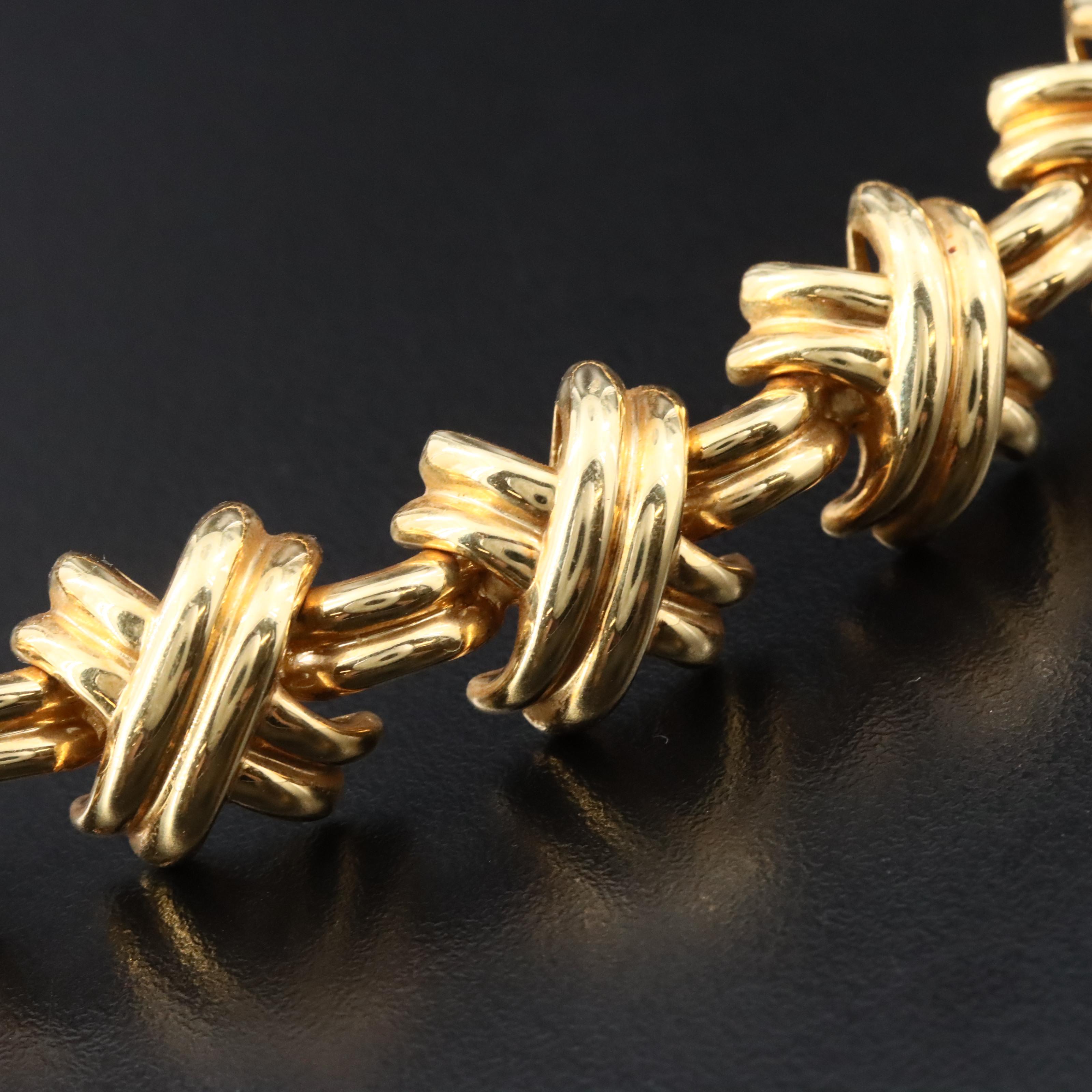 Tiffany & Co. Signature X 18K Necklace